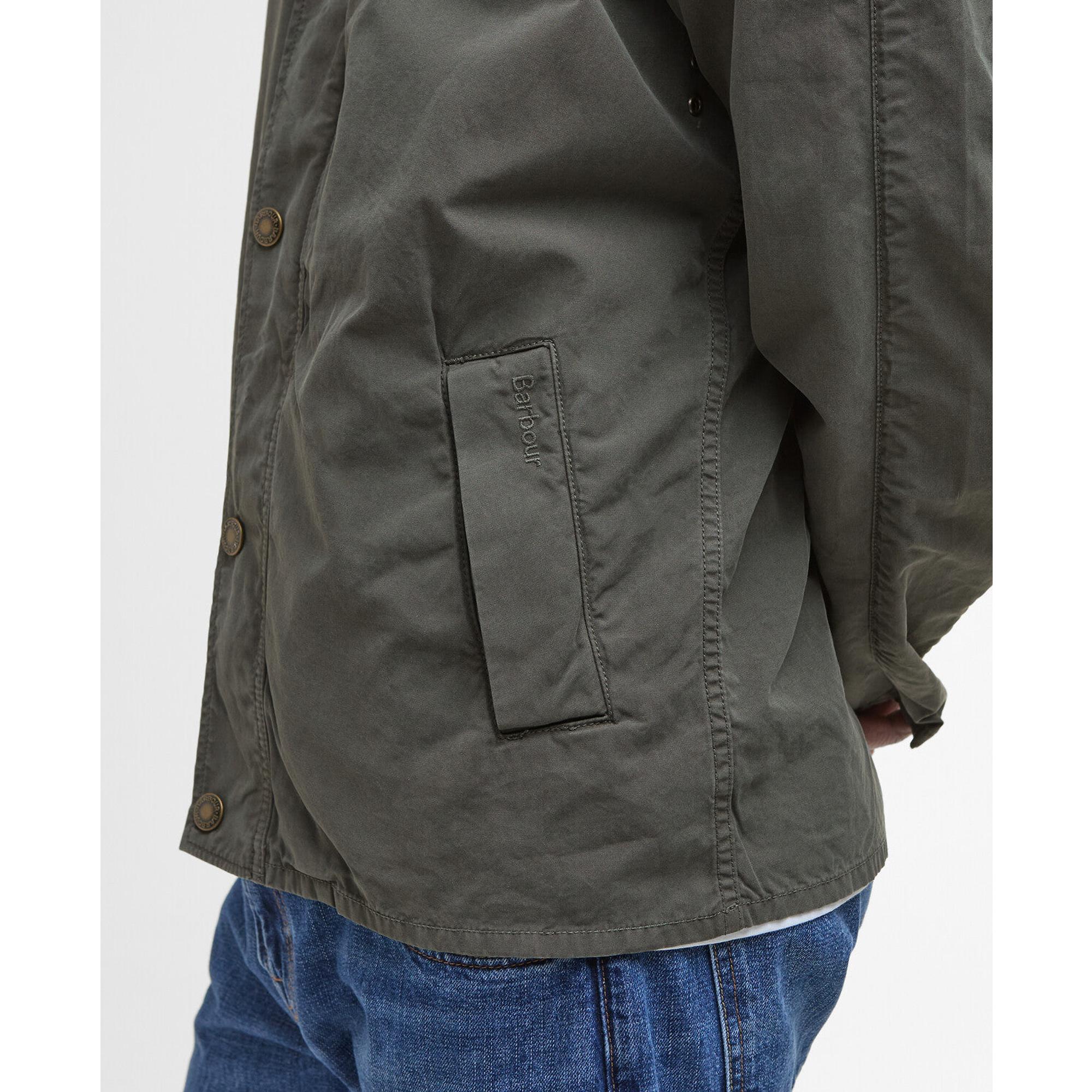 Product image 7 of 8 of Barbour Men's Tracker Casual Jacket - Olive