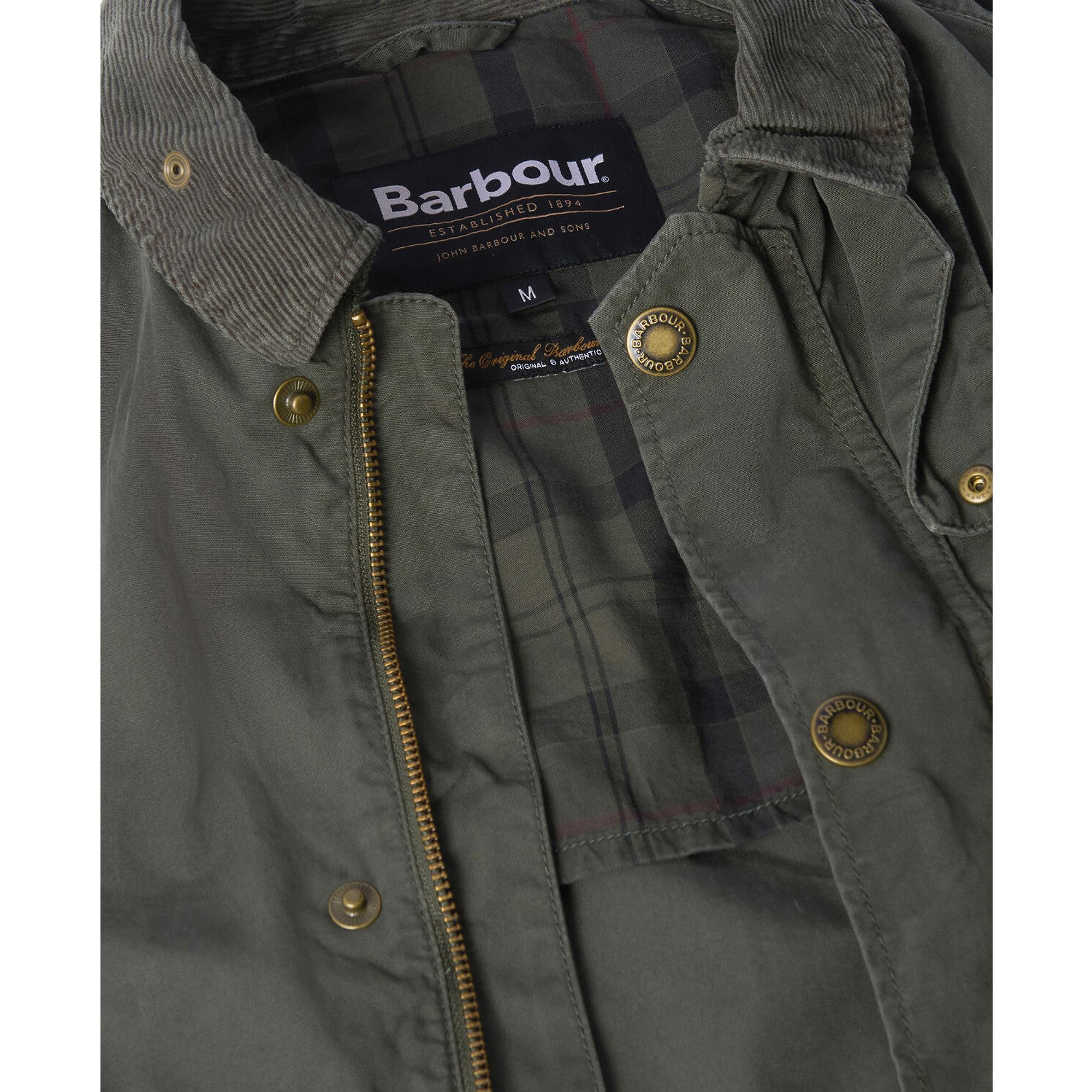 Product image 8 of 8 of Barbour Men's Tracker Casual Jacket - Olive