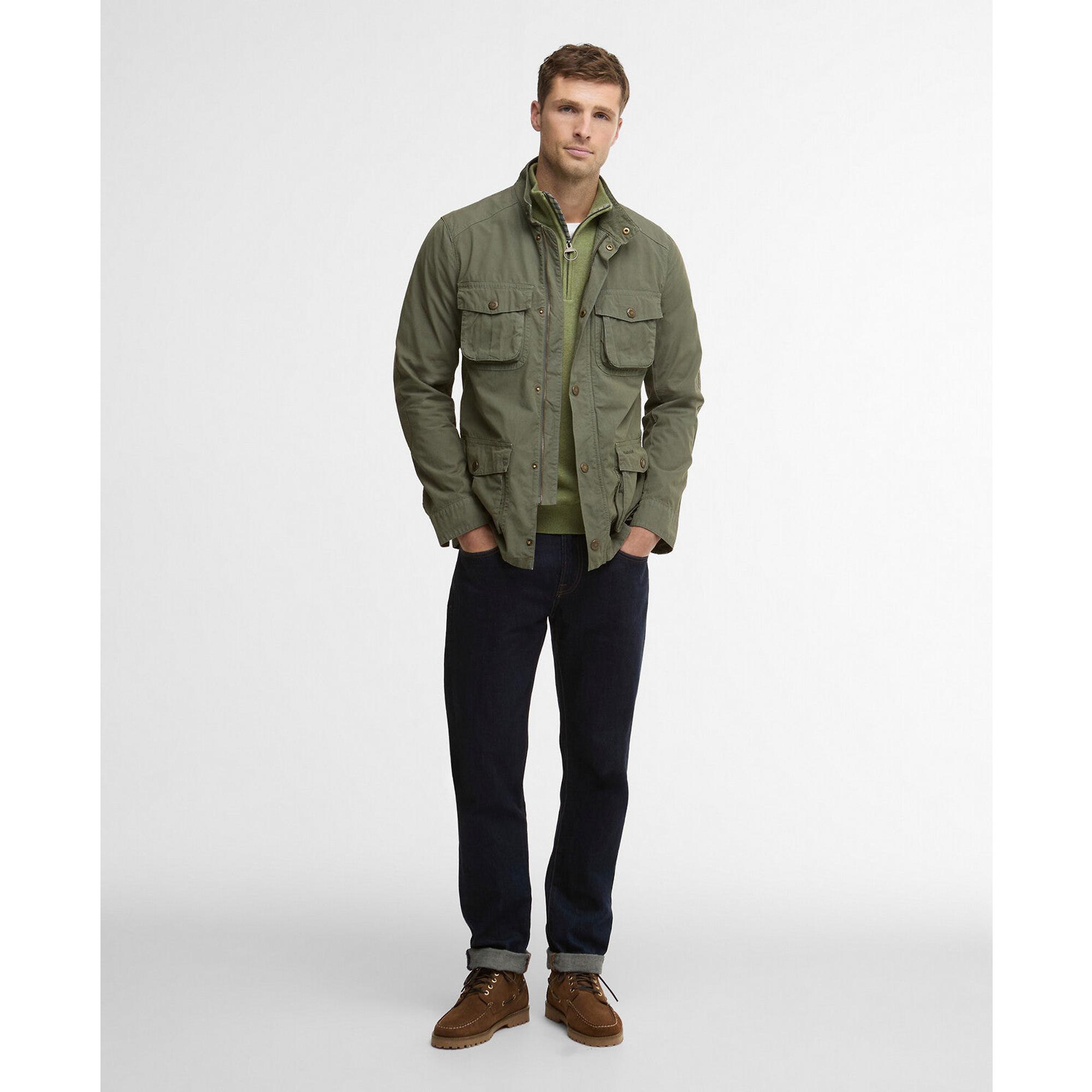 Product image 3 of 8 of Barbour Men's Corbridge Casual Jacket - Dusty Olive