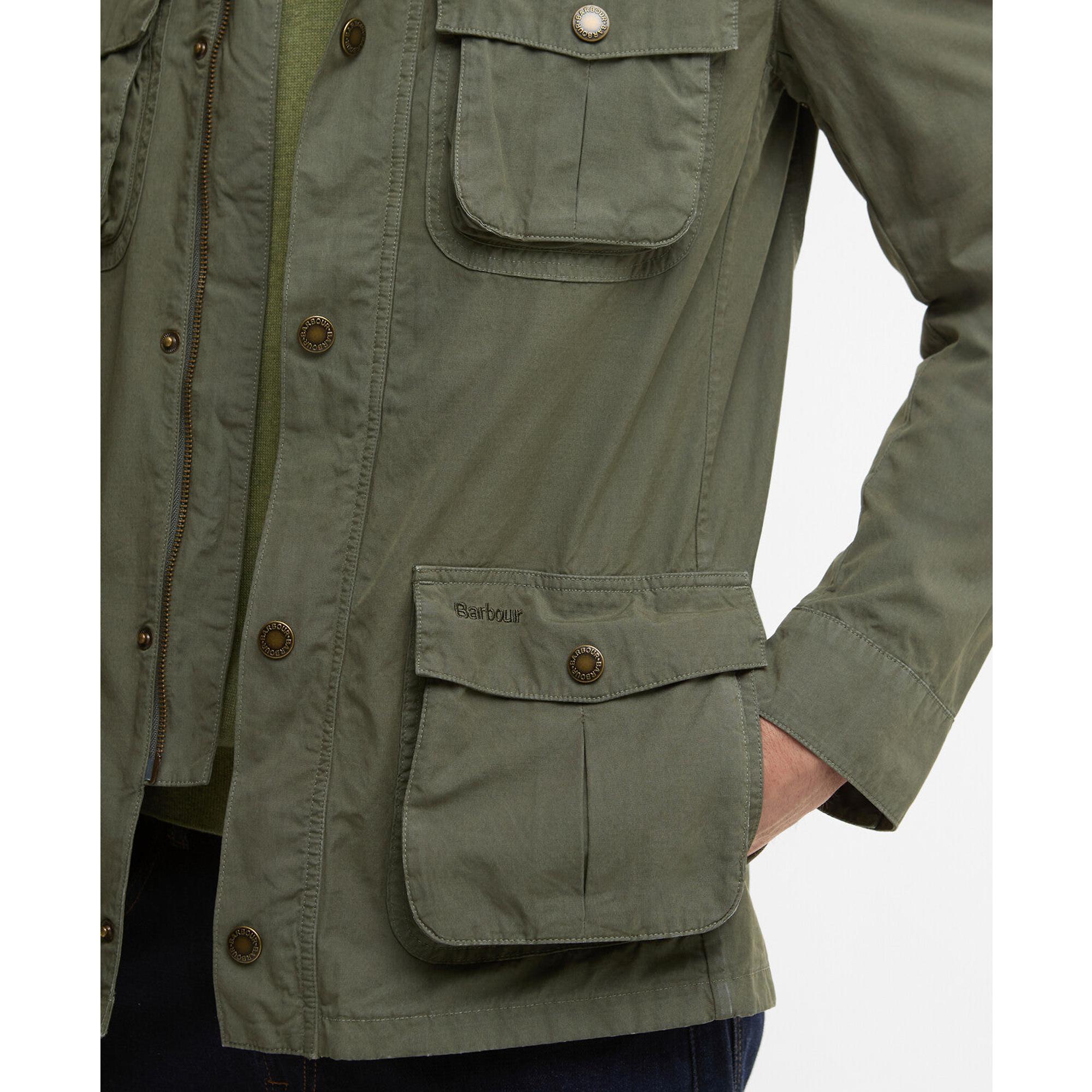 Product image 7 of 8 of Barbour Men's Corbridge Casual Jacket - Dusty Olive