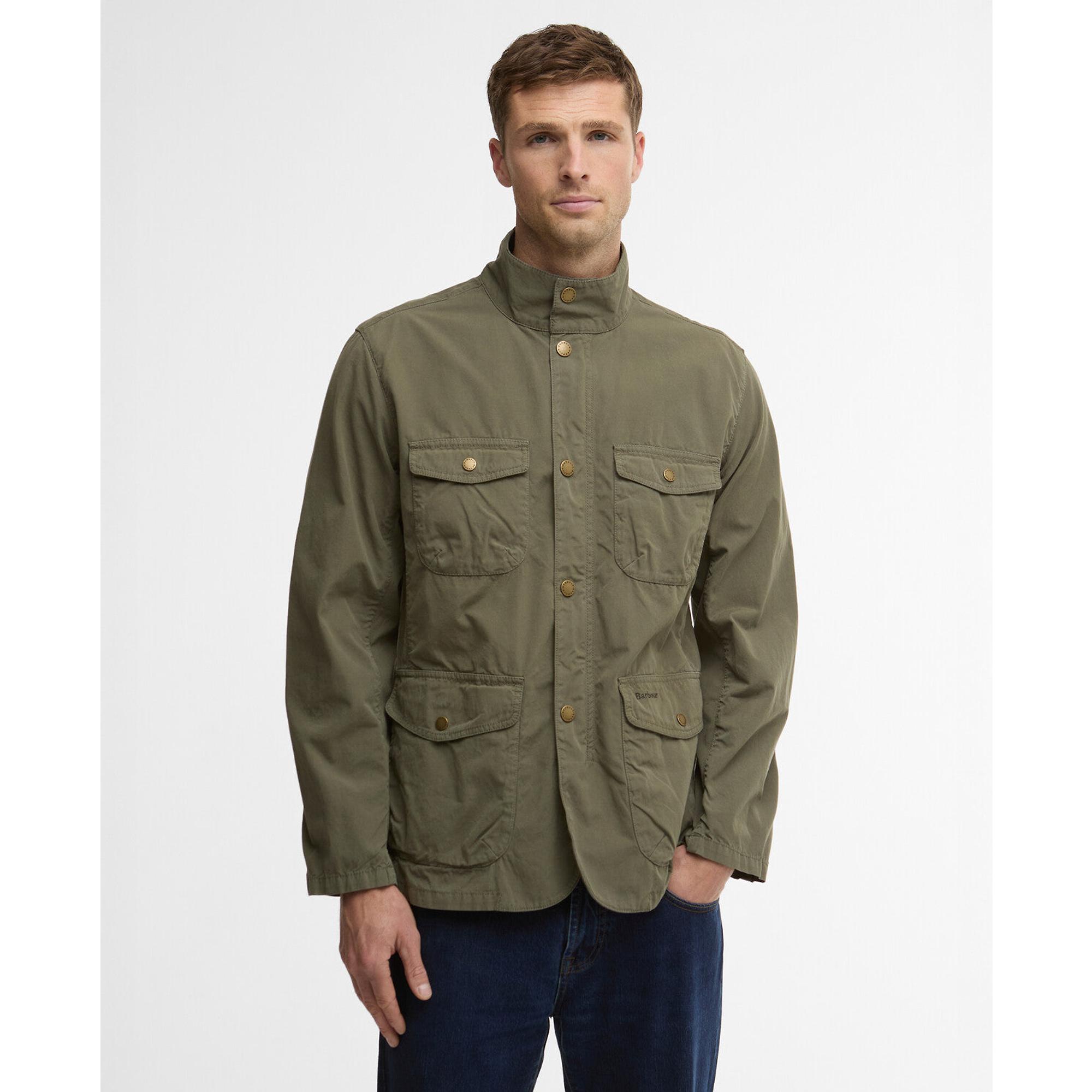 Product image 2 of 8 of Barbour Men's Ogston Casual Jacket - Dusty Olive