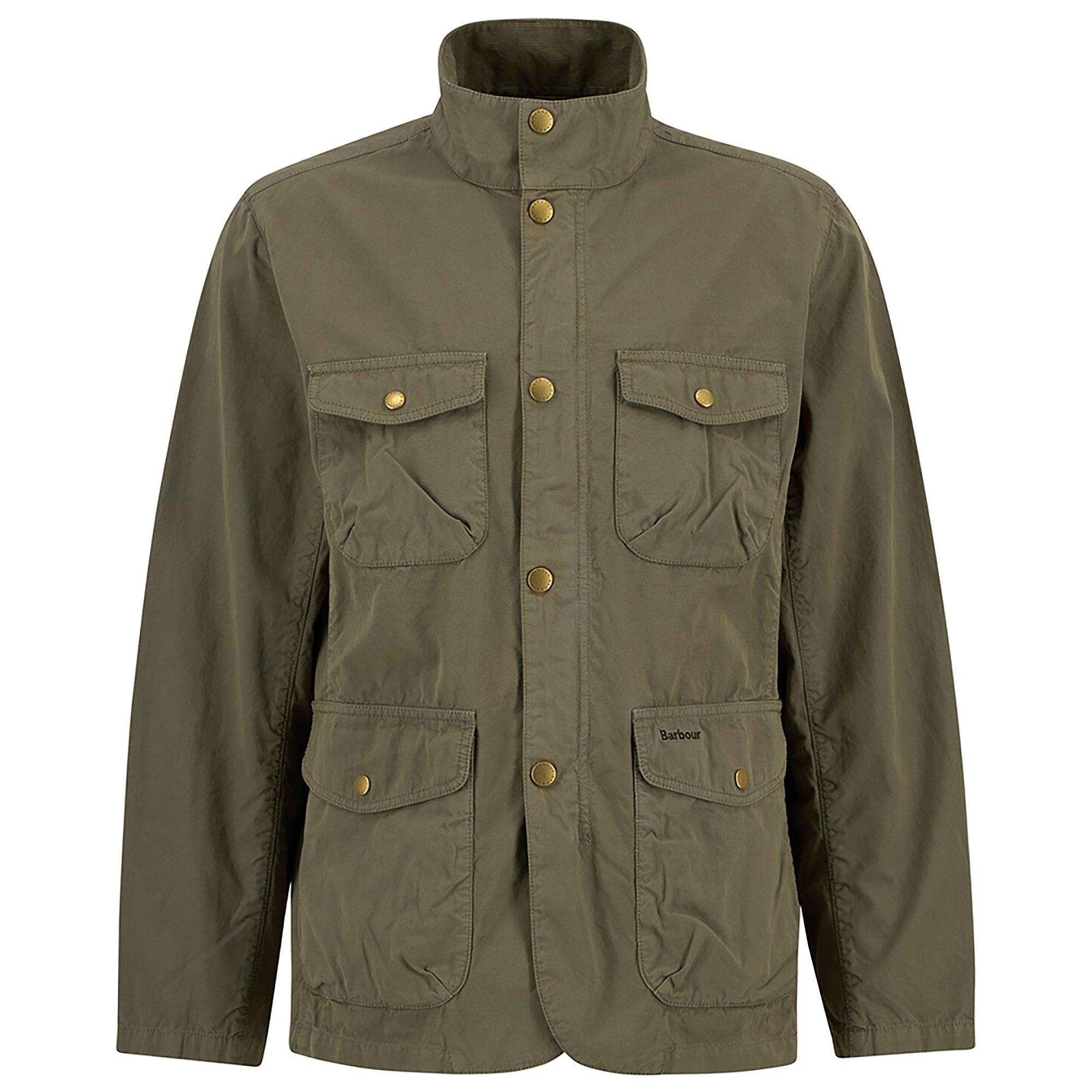 Product image 1 of 8 of Barbour Men's Ogston Casual Jacket - Dusty Olive