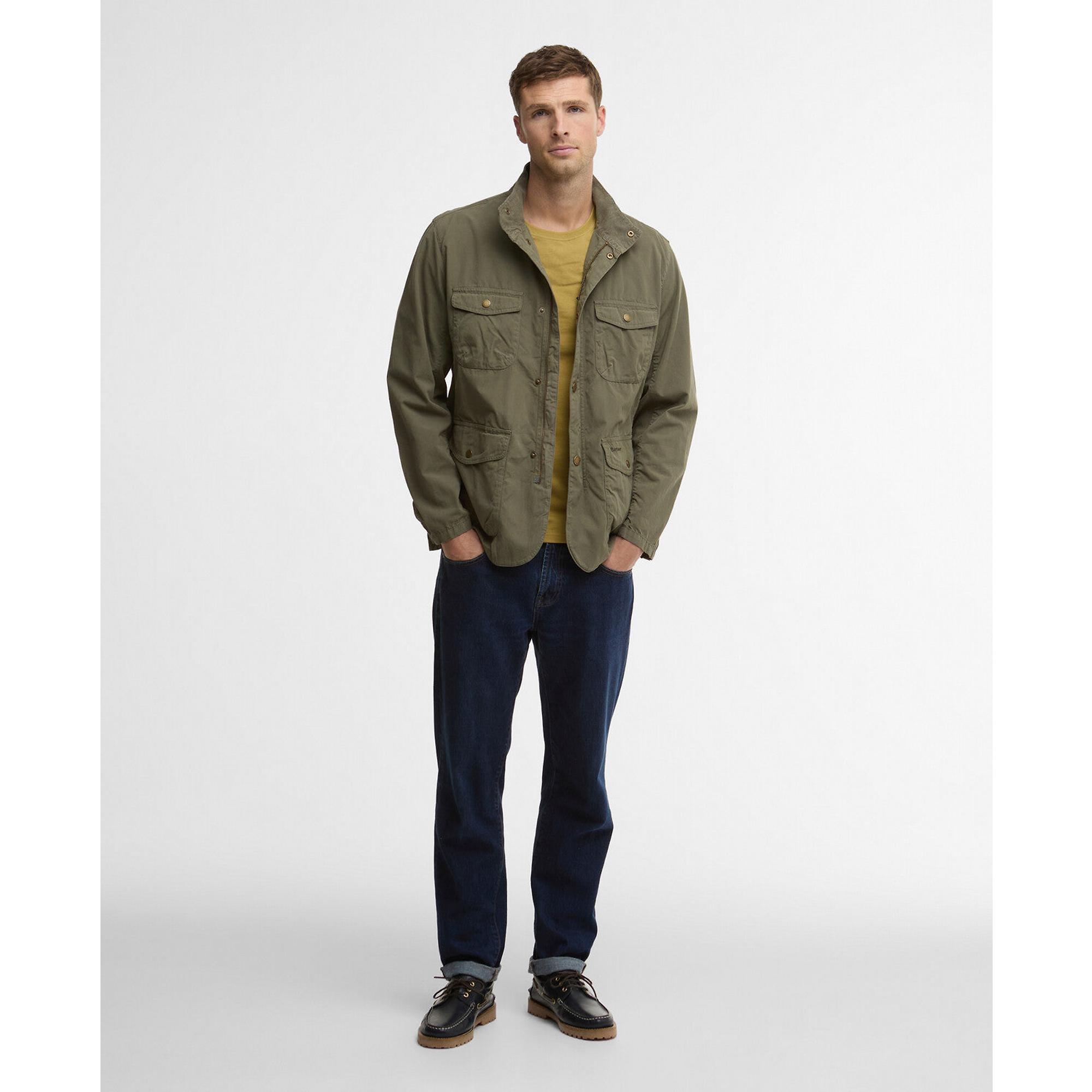 Product image 3 of 8 of Barbour Men's Ogston Casual Jacket - Dusty Olive
