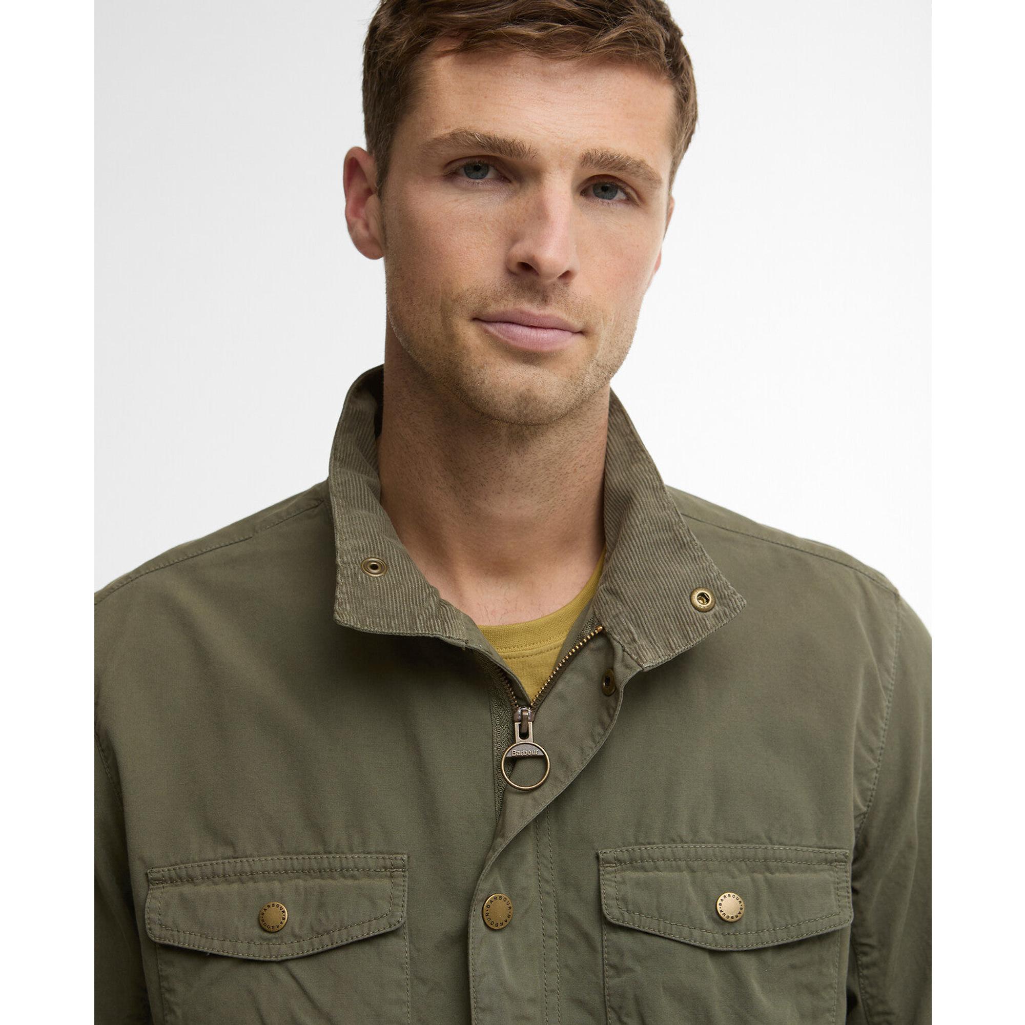 Product image 6 of 8 of Barbour Men's Ogston Casual Jacket - Dusty Olive