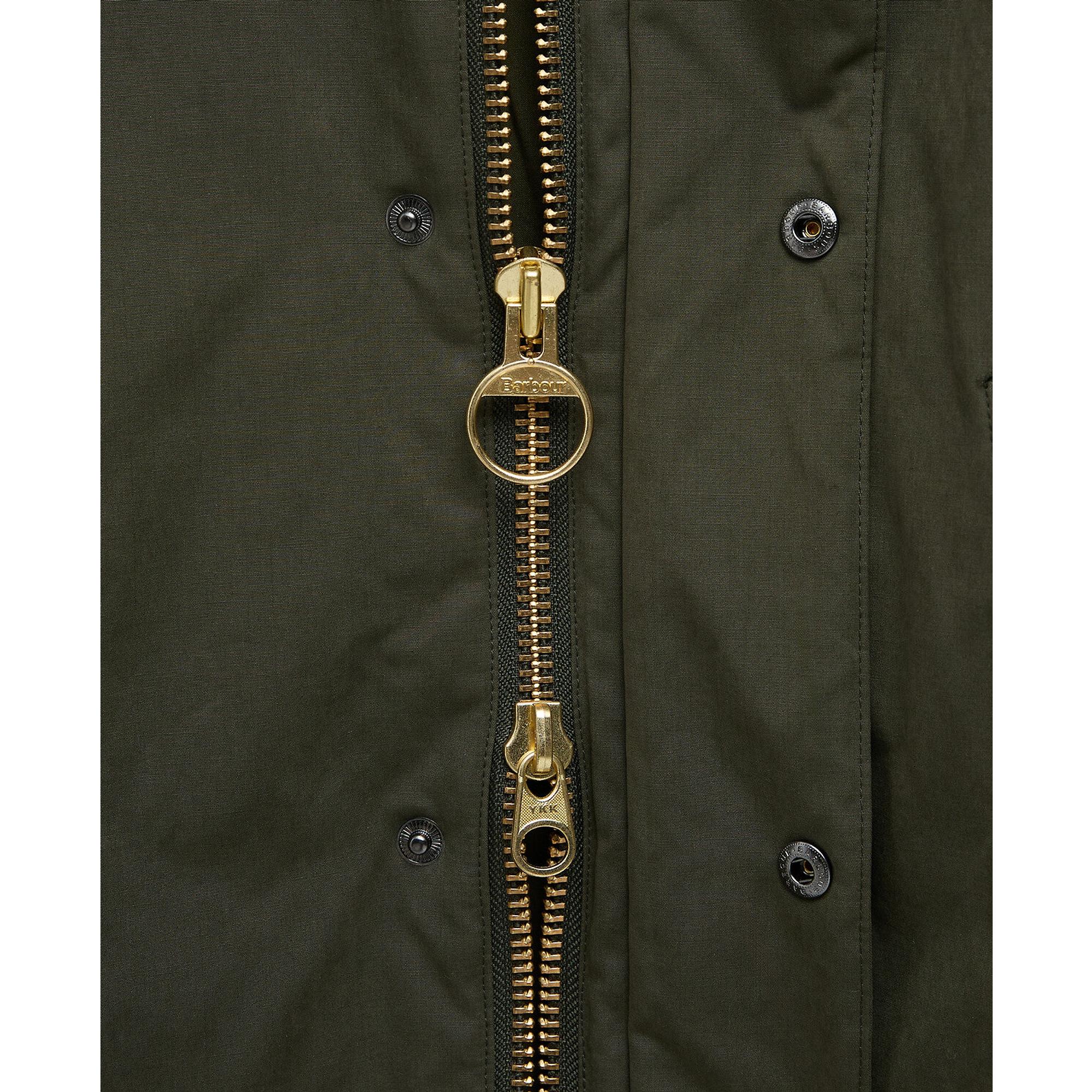 Product image 8 of 13 of Barbour Men's Oversized Bedale Padded Casual Jacket - Olive