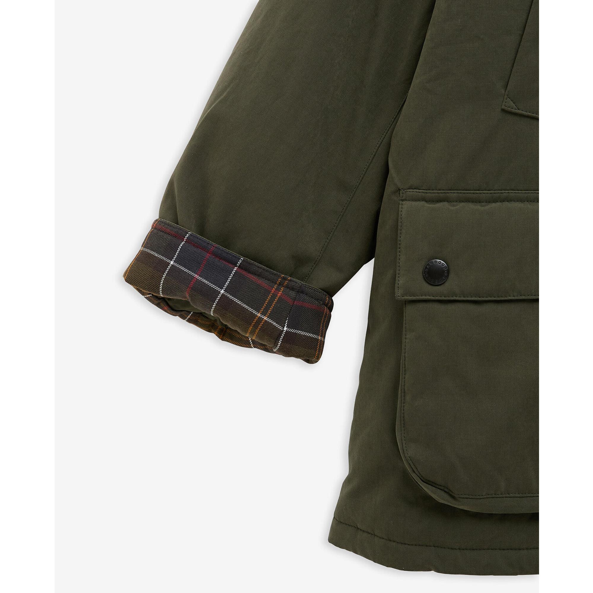 Product image 10 of 13 of Barbour Men's Oversized Bedale Padded Casual Jacket - Olive