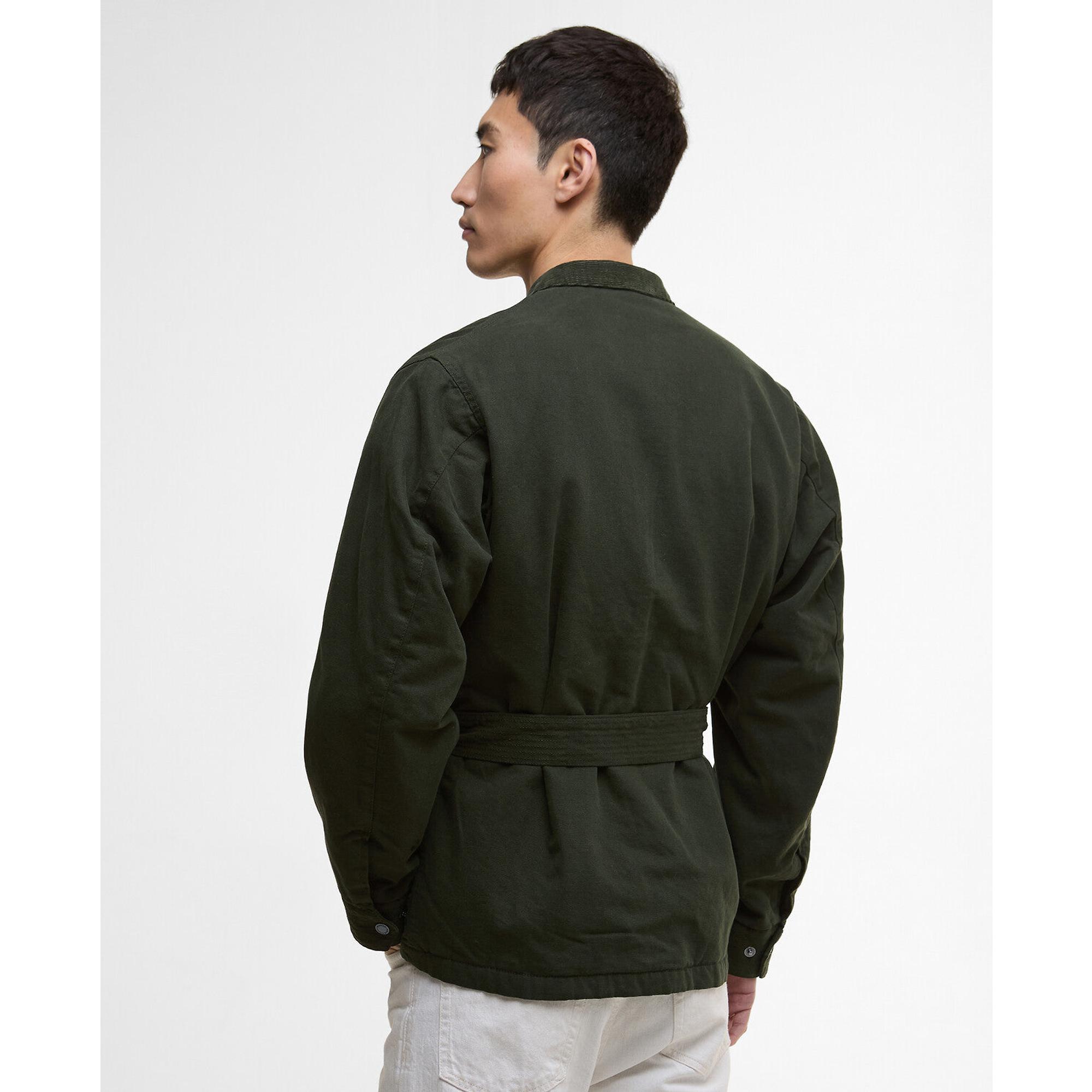 Product image 4 of 8 of Barbour International Men's Washed Casual A7 Jacket - Sage