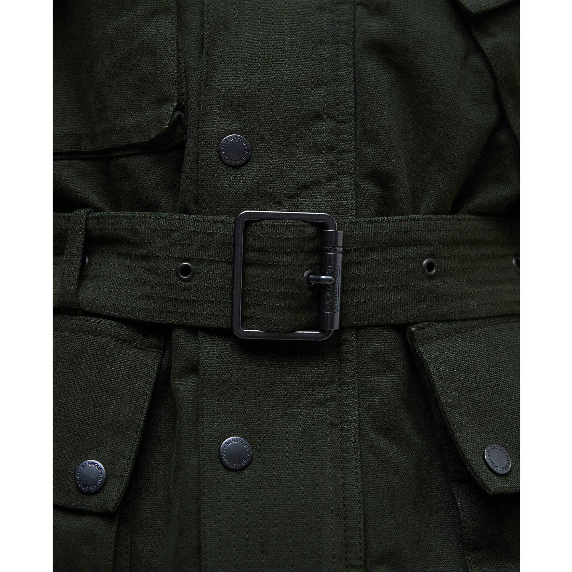 Product image 7 of 8 of Barbour International Men's Washed Casual A7 Jacket - Sage