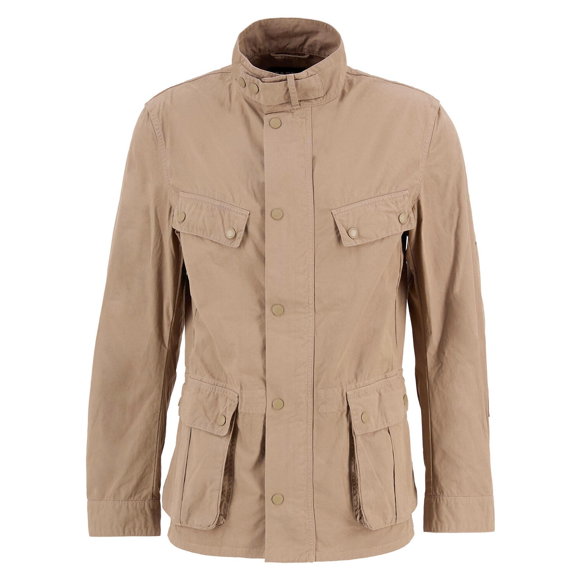 Product image 1 of 7 of Barbour International Men's Garment Dyed Duke Casual Jacket - Timberwolf