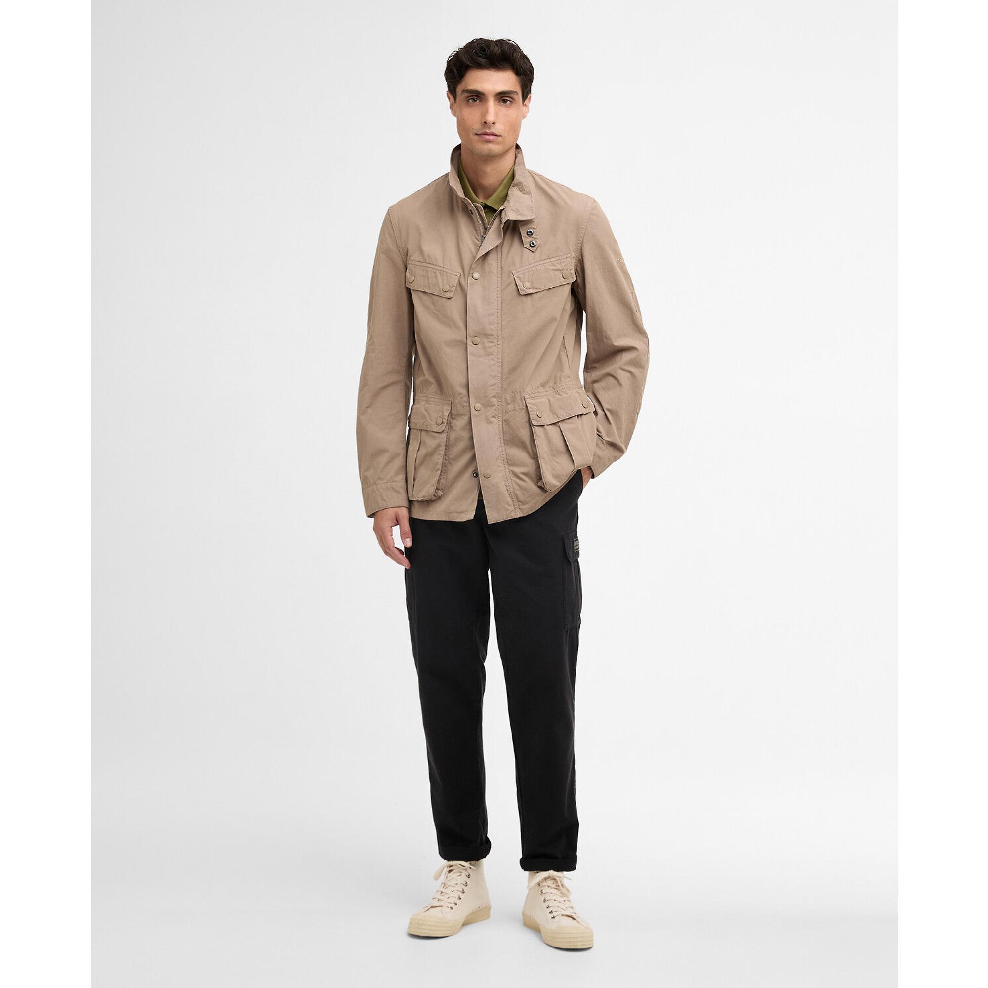 Product image 3 of 7 of Barbour International Men's Garment Dyed Duke Casual Jacket - Timberwolf