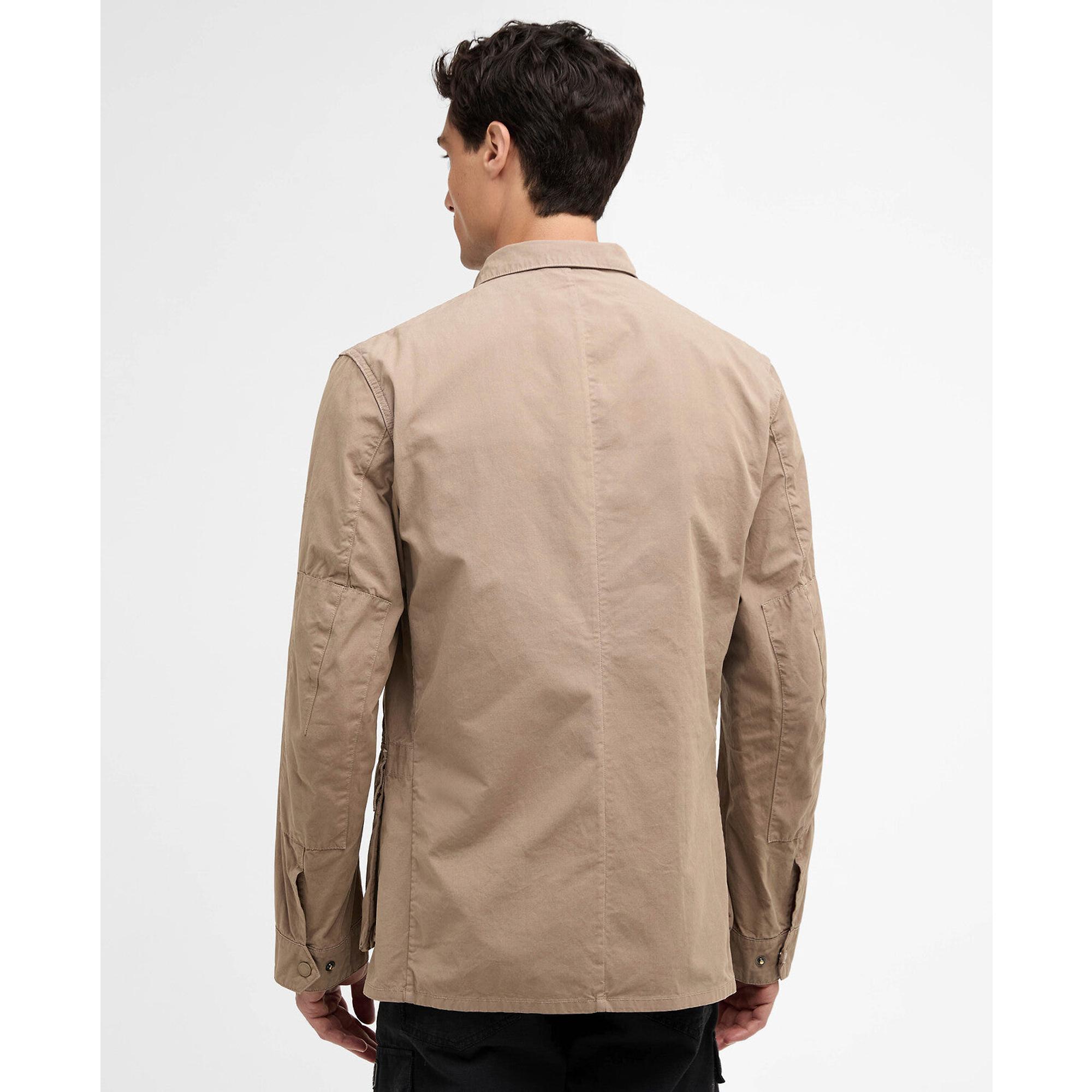 Product image 4 of 7 of Barbour International Men's Garment Dyed Duke Casual Jacket - Timberwolf