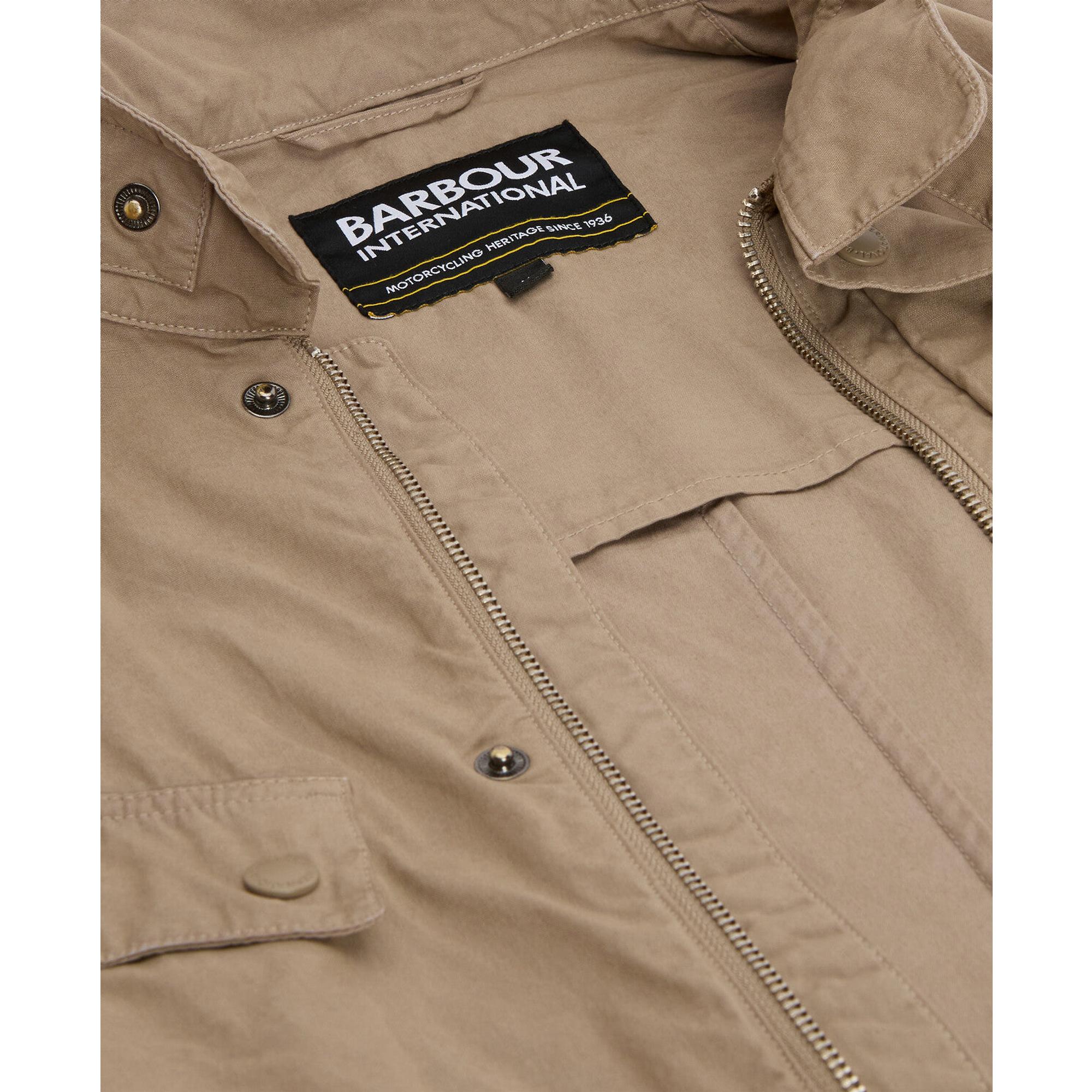 Product image 7 of 7 of Barbour International Men's Garment Dyed Duke Casual Jacket - Timberwolf