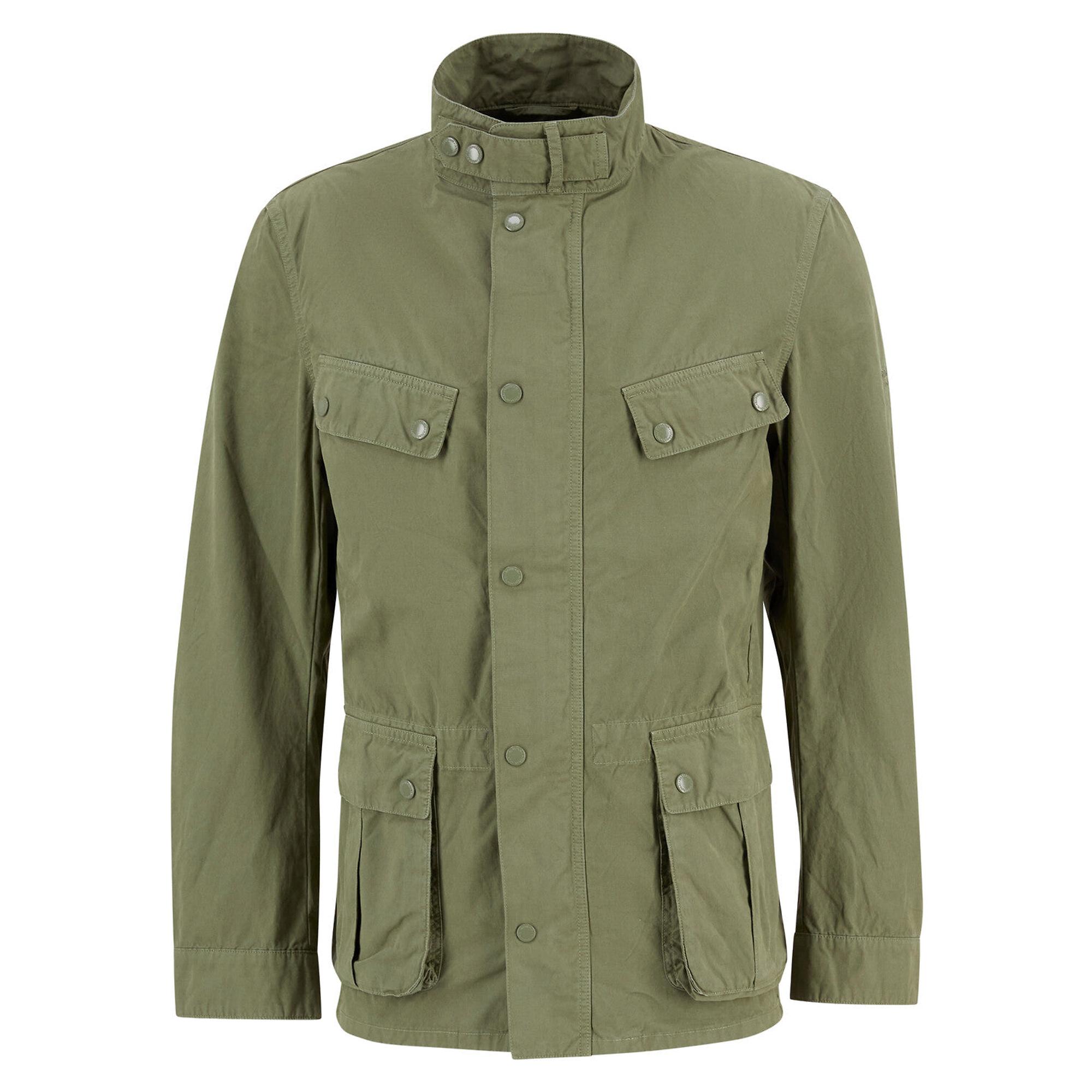 Product image 1 of 9 of Barbour International Men's Garment Dyed Duke Casual Jacket - Burnt Olive