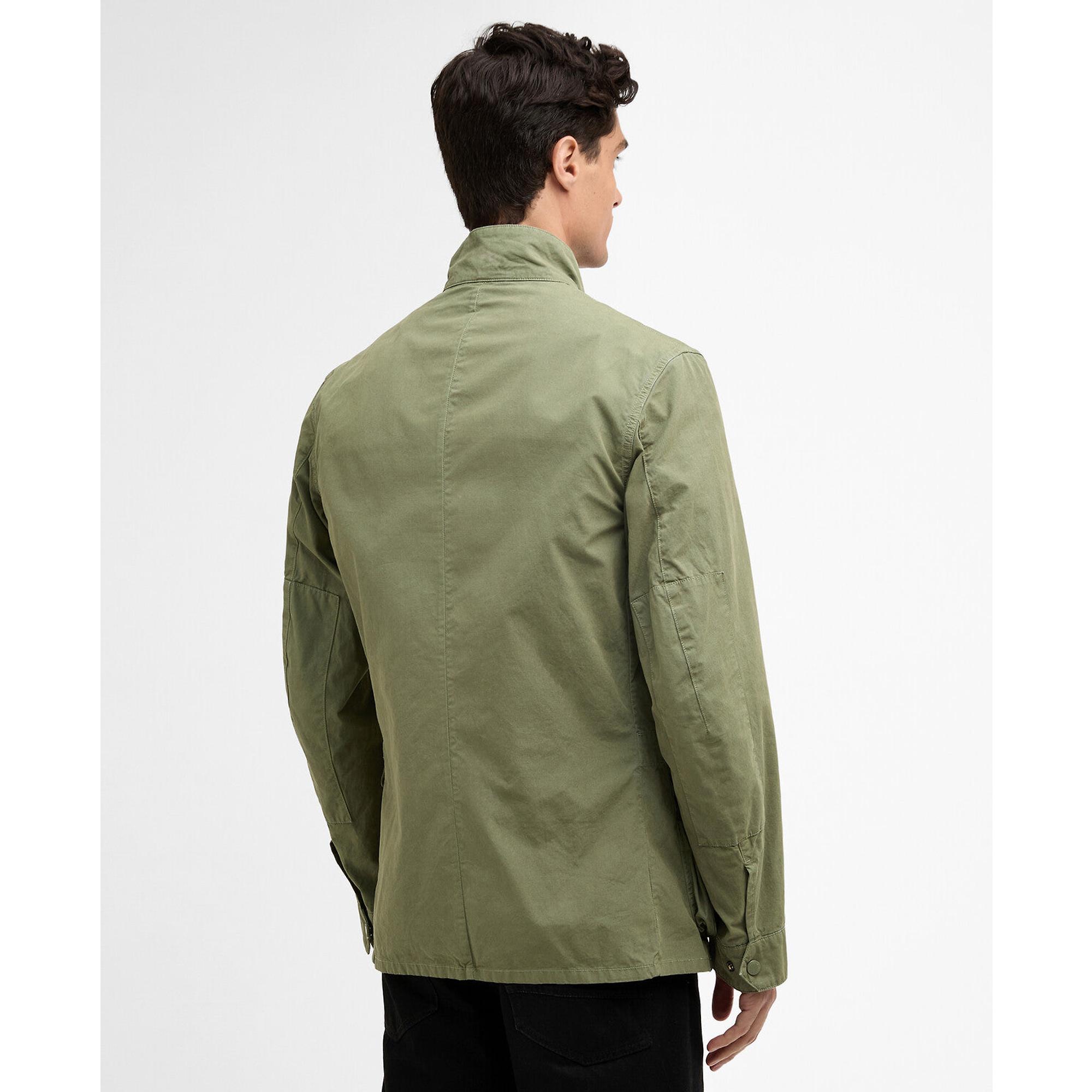 Product image 4 of 9 of Barbour International Men's Garment Dyed Duke Casual Jacket - Burnt Olive