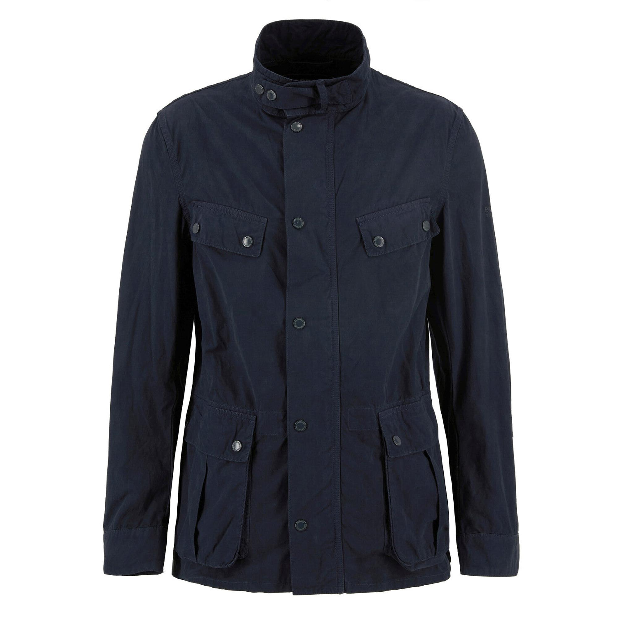 Product image 1 of 9 of Barbour International Men's Garment Dyed Duke Casual Jacket - Navy