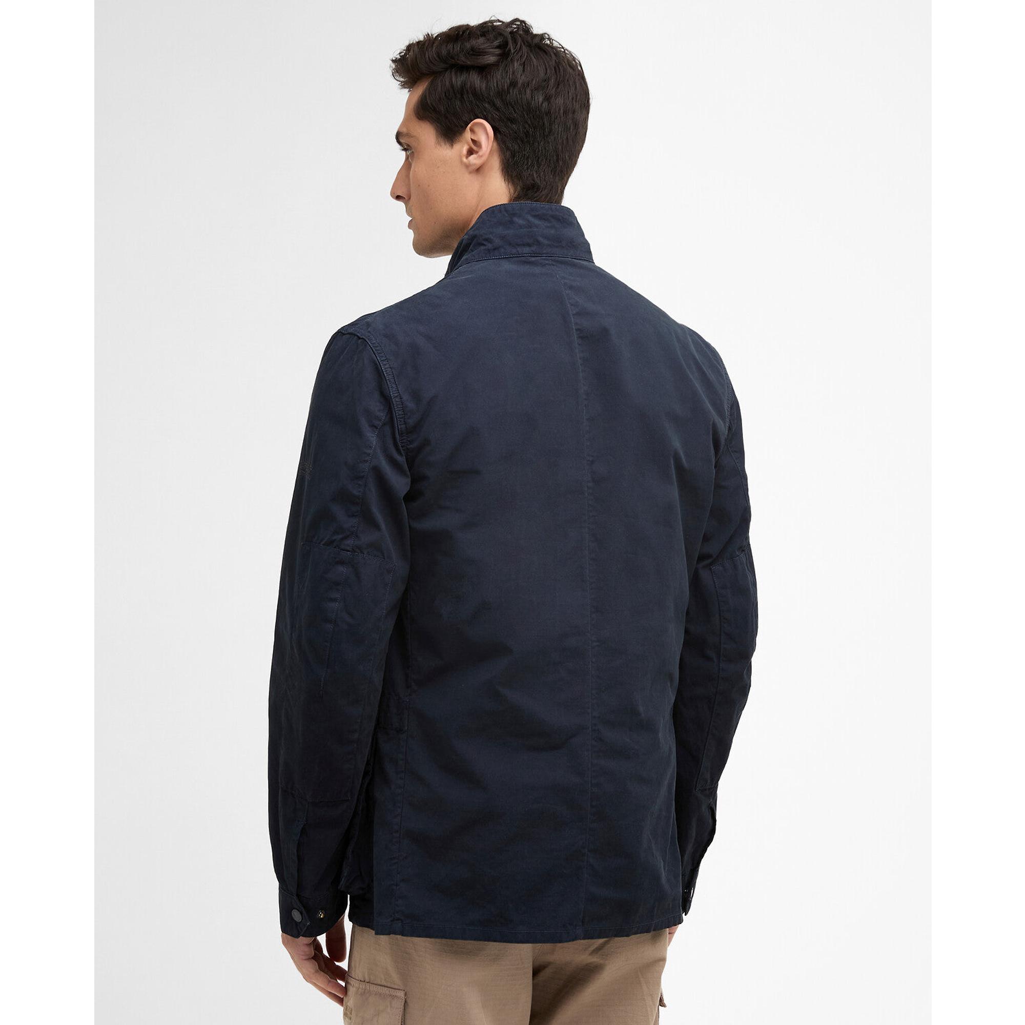 Product image 4 of 9 of Barbour International Men's Garment Dyed Duke Casual Jacket - Navy