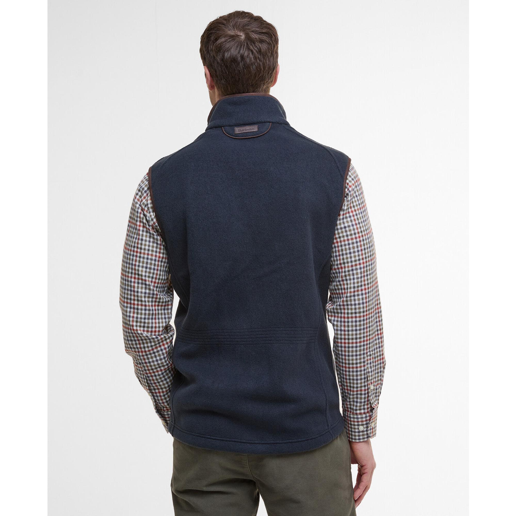 Product image 4 of 8 of Barbour Men's Langdale Fleece Gilet - Navy