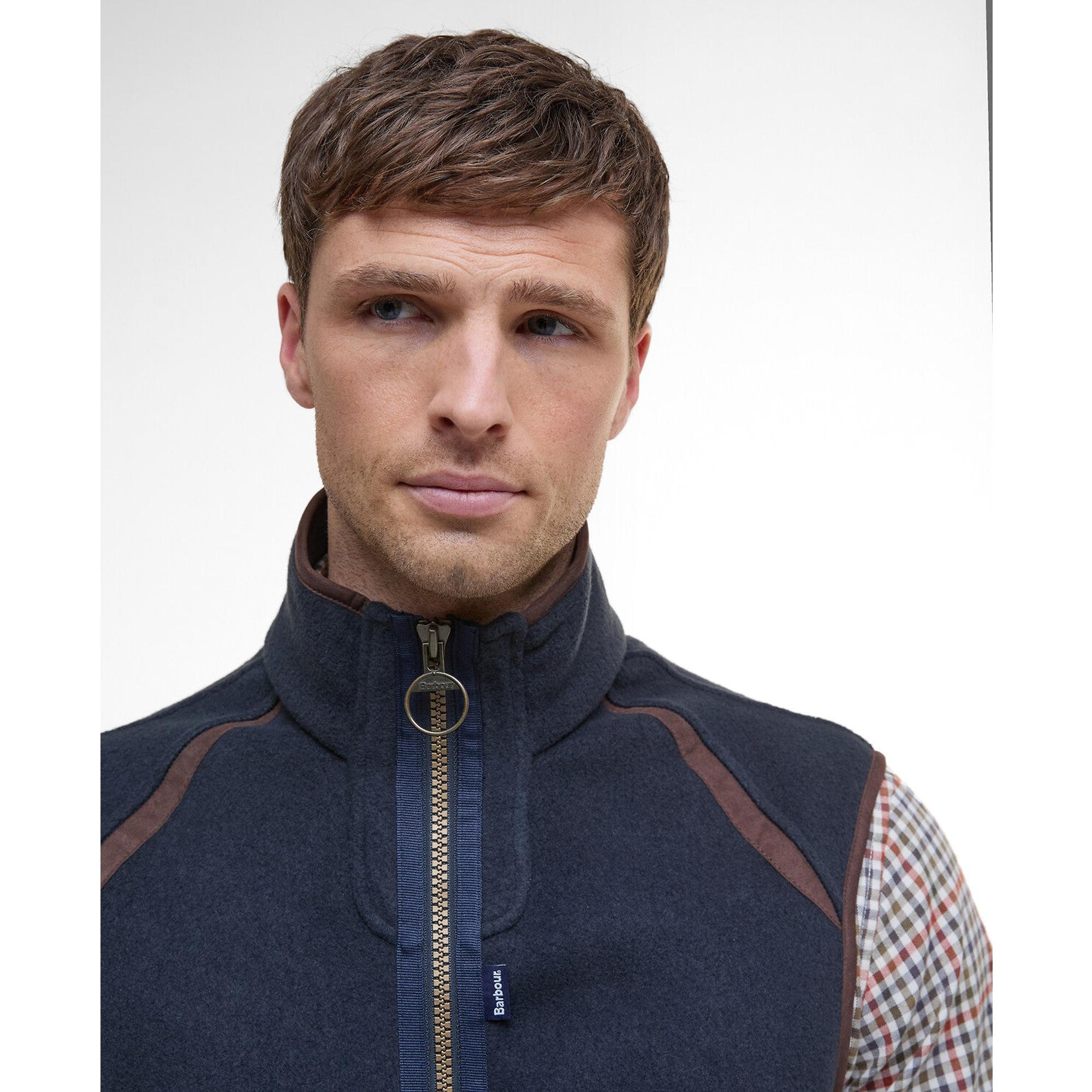 Product image 5 of 8 of Barbour Men's Langdale Fleece Gilet - Navy