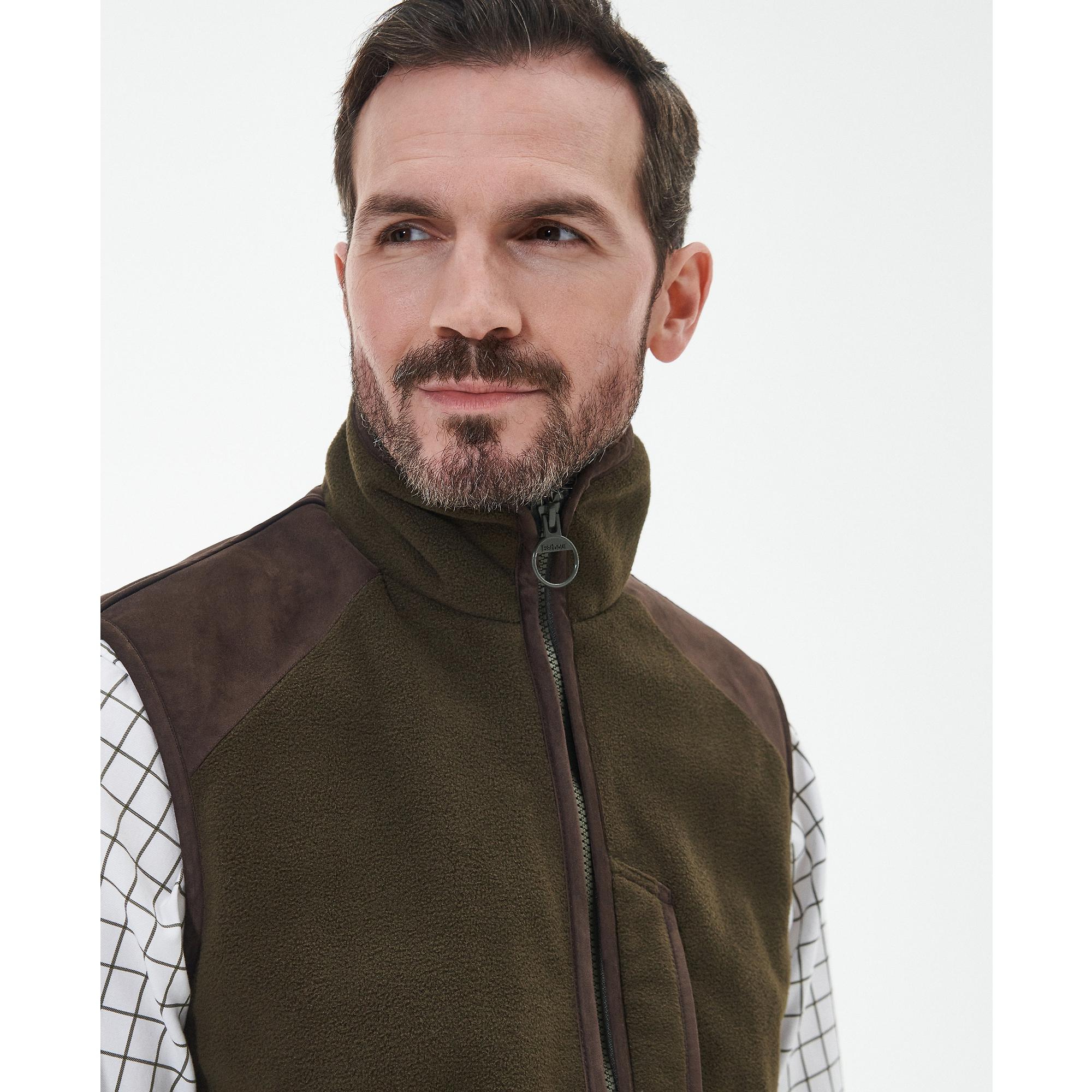 Product image 3 of 5 of Barbour Men's Active Fleece Gilet - Olive