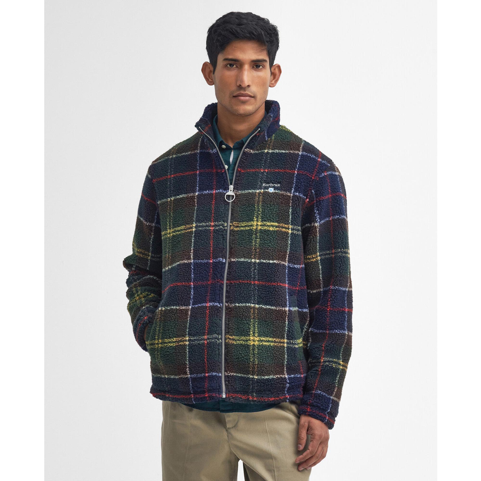 Product image 2 of 6 of Barbour Men's Tartan Zip Through Fleece - Classic Tartan