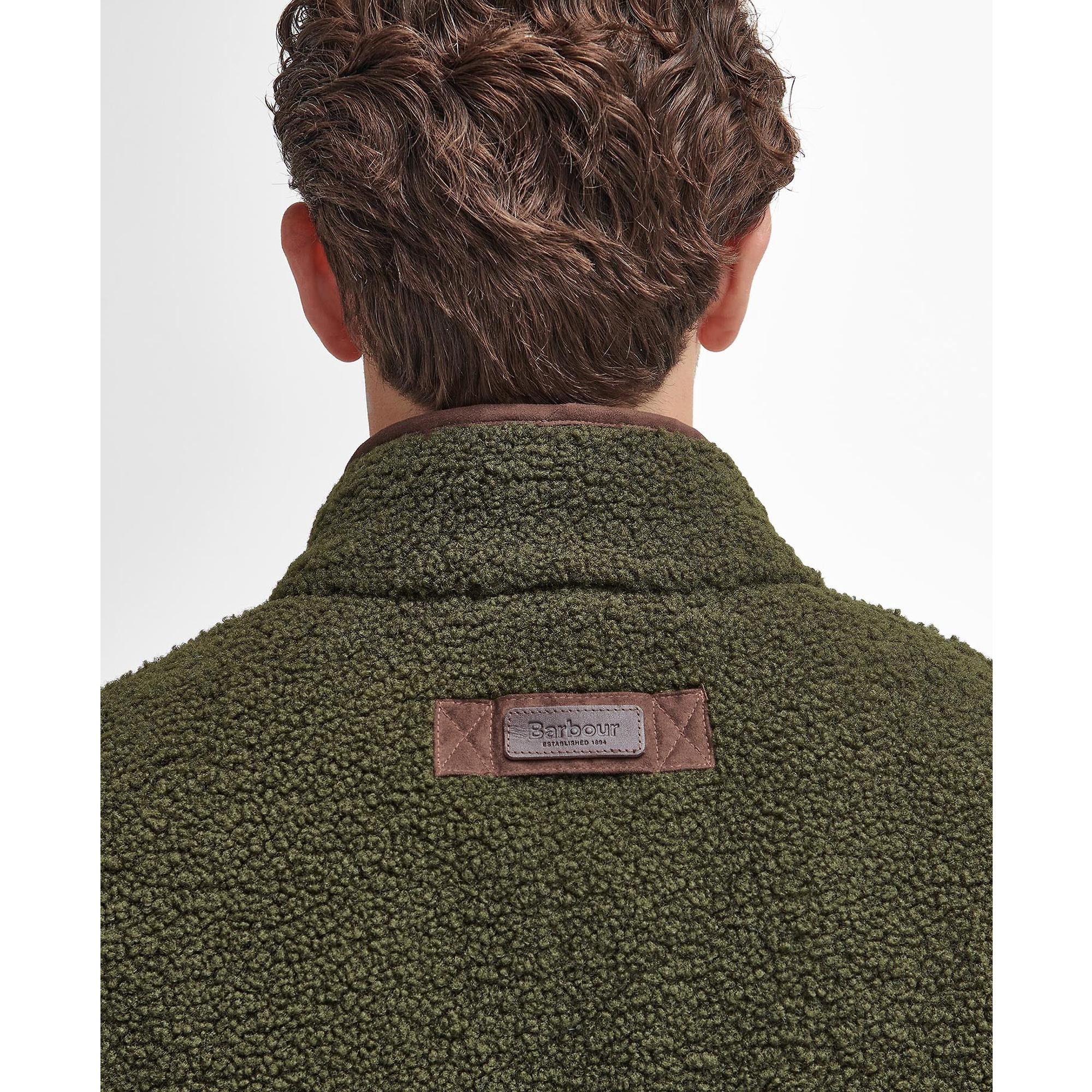 Product image 7 of 8 of Barbour Men's Rydal Fleece Gilet - Olive