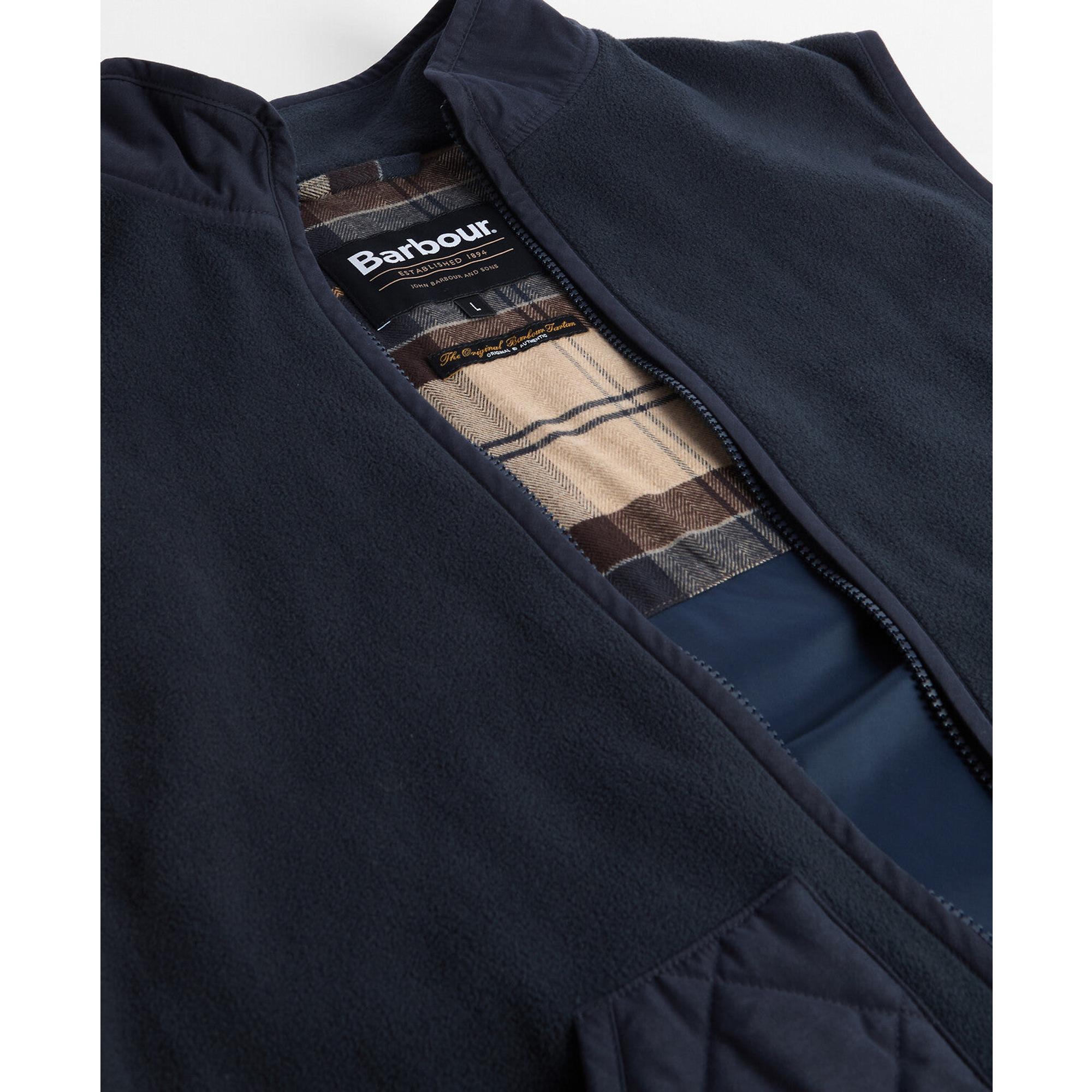 Product image 8 of 8 of Barbour Men's Lowich Fleece Gilet - Navy