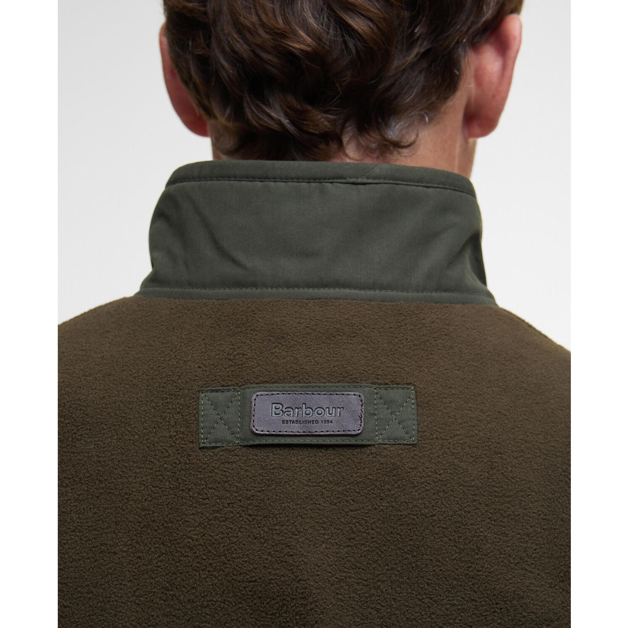 Product image 6 of 7 of Barbour Men's Lowich Fleece Gilet - Olive