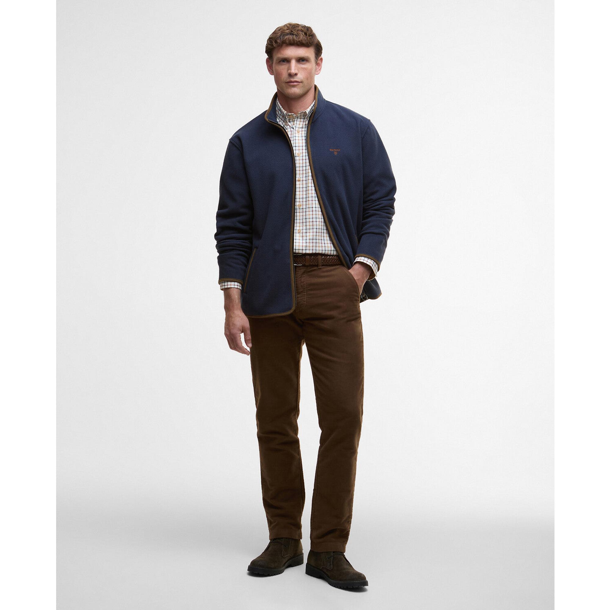 Product image 3 of 6 of Barbour Men's Harwood Zip Thru Fleece - Navy