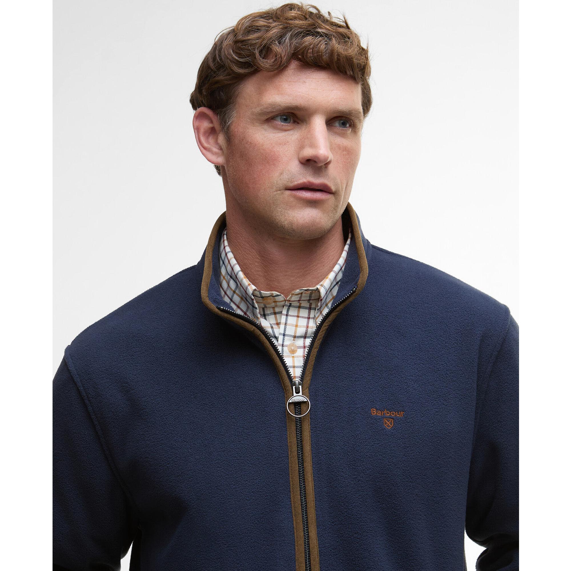 Product image 5 of 6 of Barbour Men's Harwood Zip Thru Fleece - Navy
