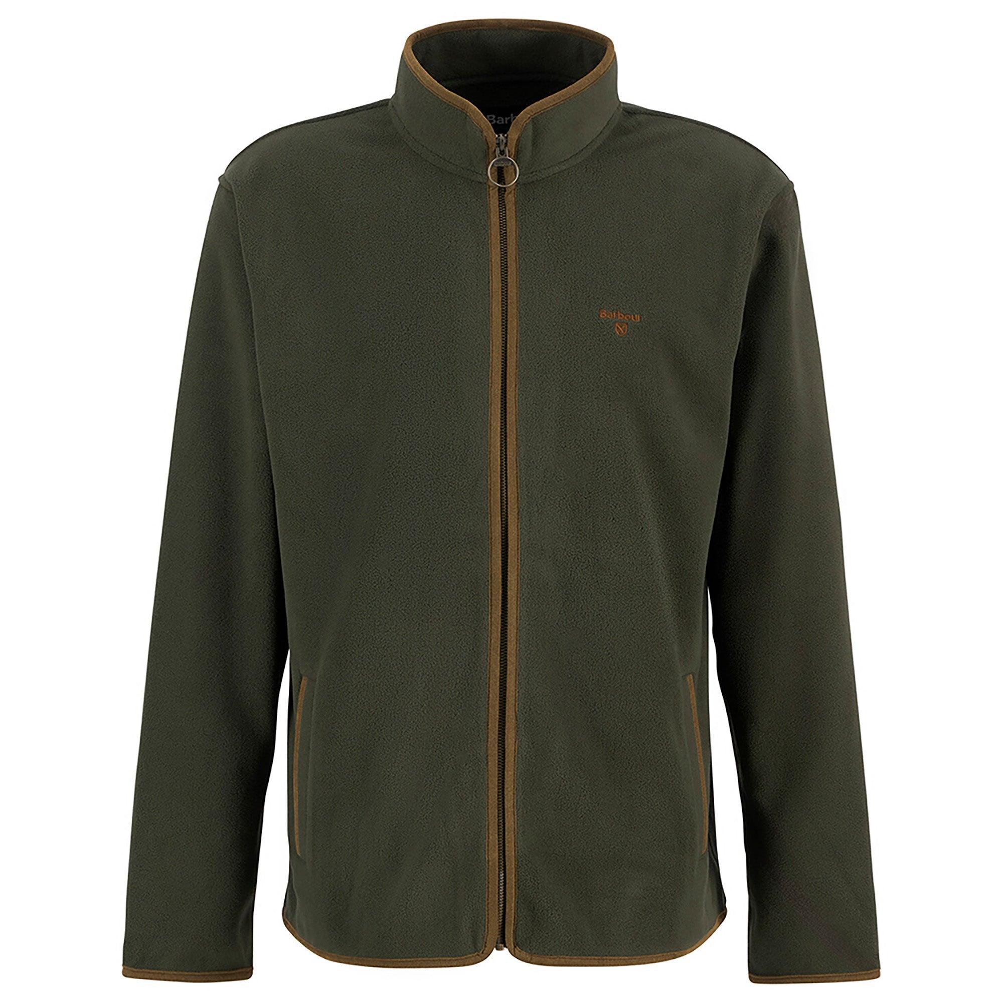 Product image 1 of 6 of Barbour Men's Harwood Zip Thru Fleece - Olive