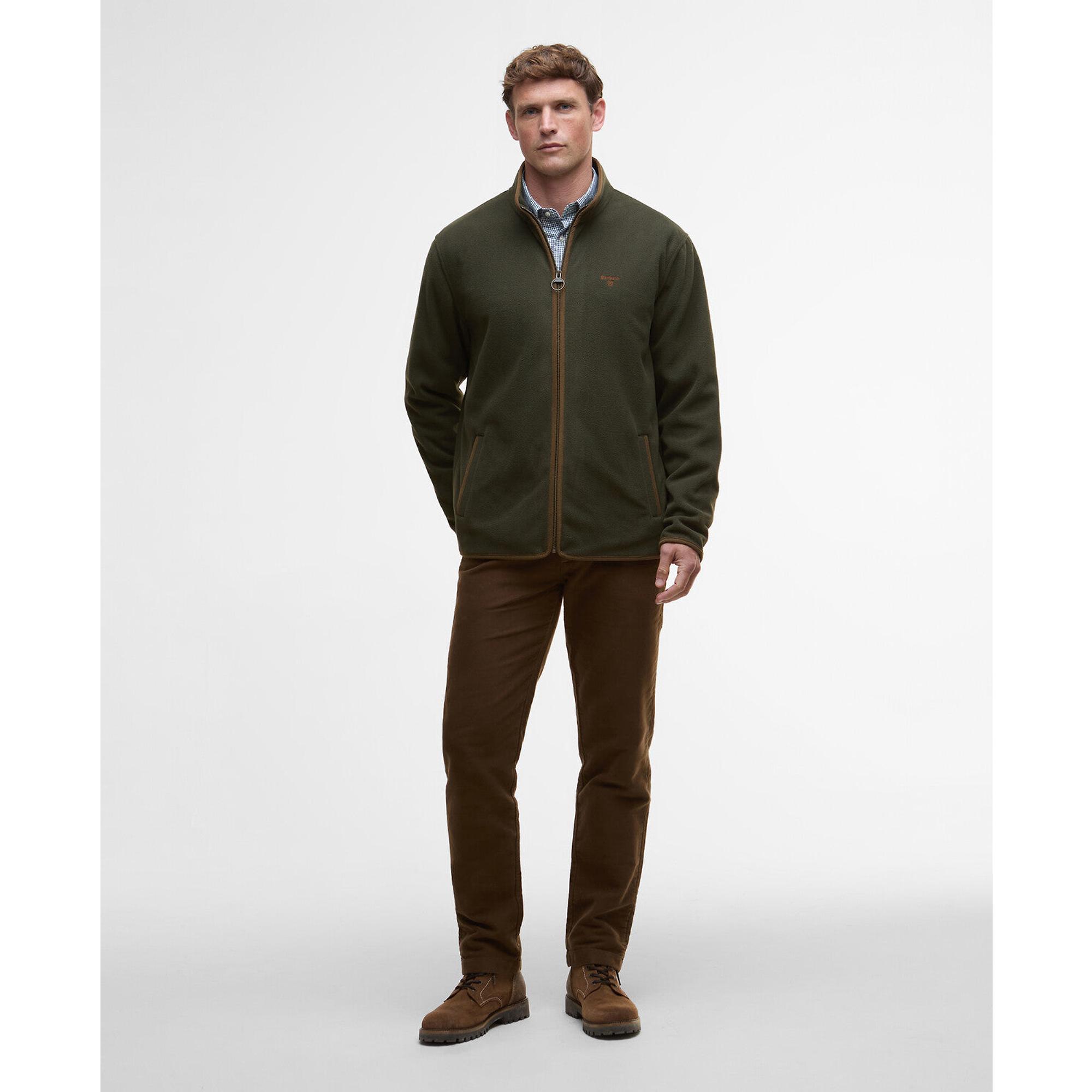 Product image 3 of 6 of Barbour Men's Harwood Zip Thru Fleece - Olive