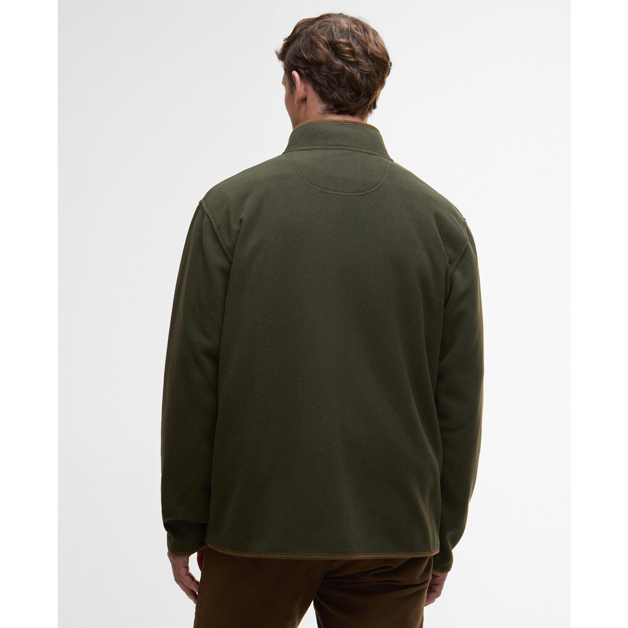 Product image 4 of 6 of Barbour Men's Harwood Zip Thru Fleece - Olive