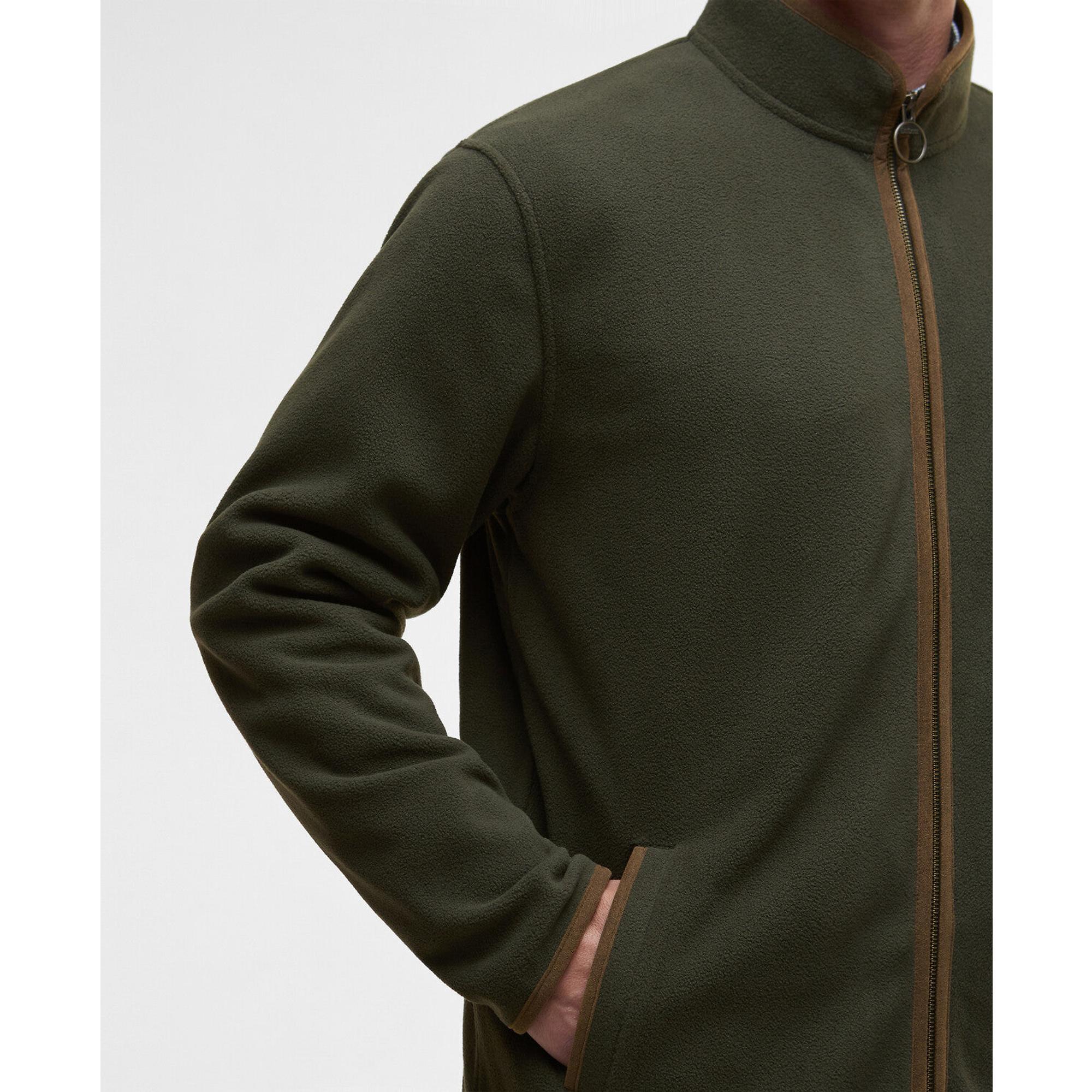 Product image 6 of 6 of Barbour Men's Harwood Zip Thru Fleece - Olive