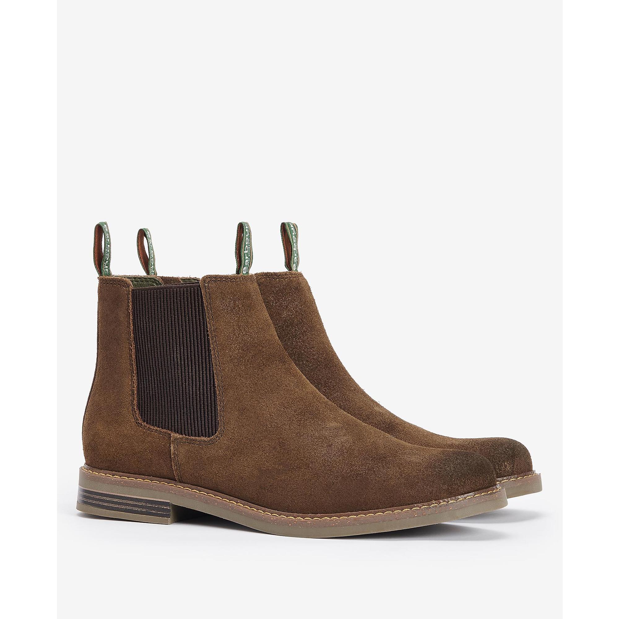 Product image 2 of 6 of Barbour Men's Farsley Chelsea Boots - Khaki
