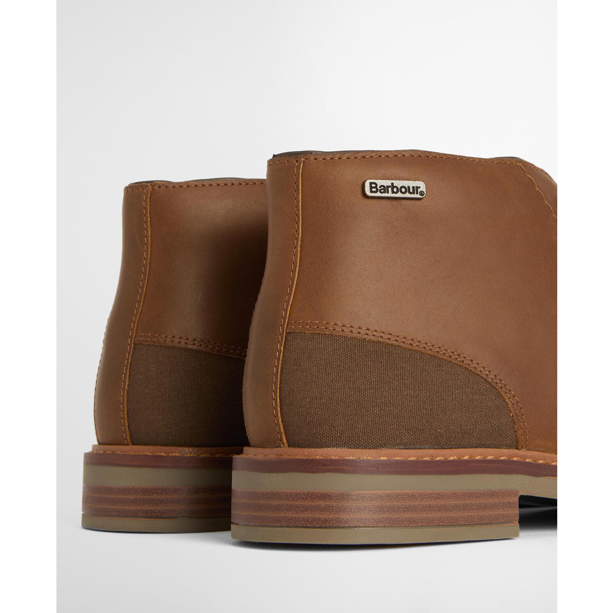 Product image 4 of 6 of Barbour Men's Farsley Chelsea Boots - Dark Tan