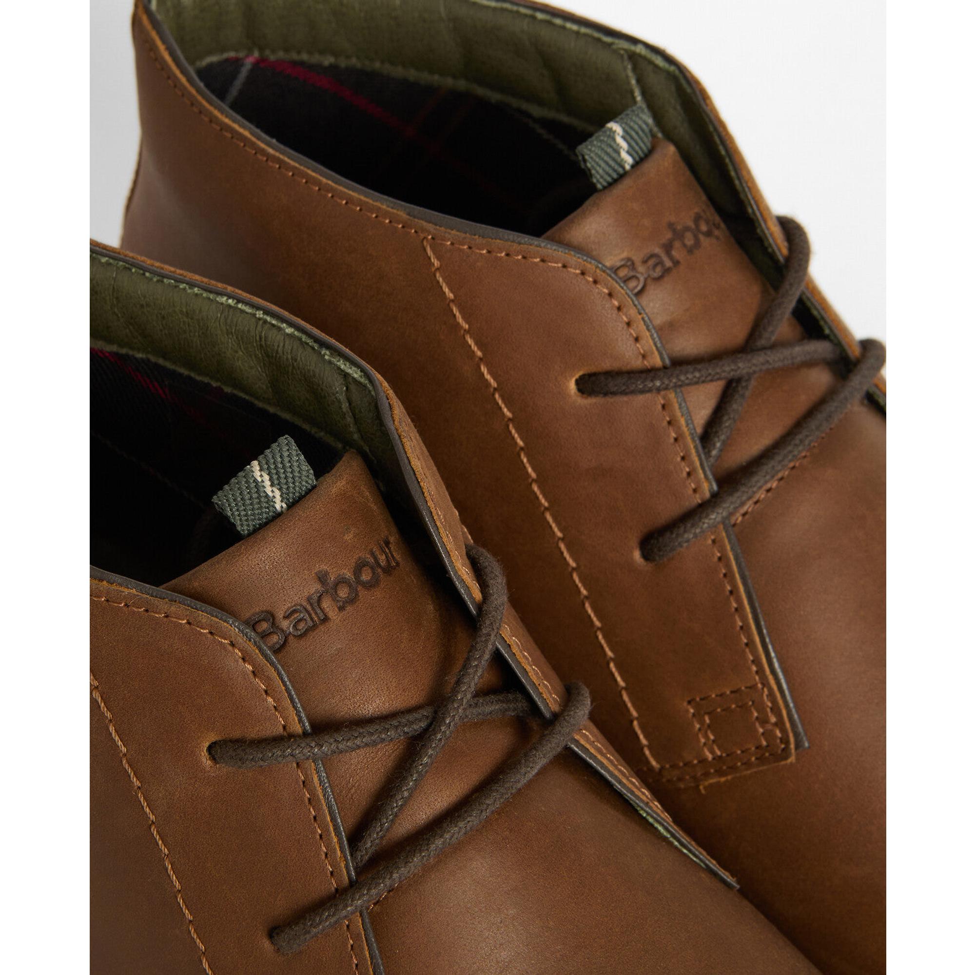 Product image 5 of 6 of Barbour Men's Farsley Chelsea Boots - Dark Tan