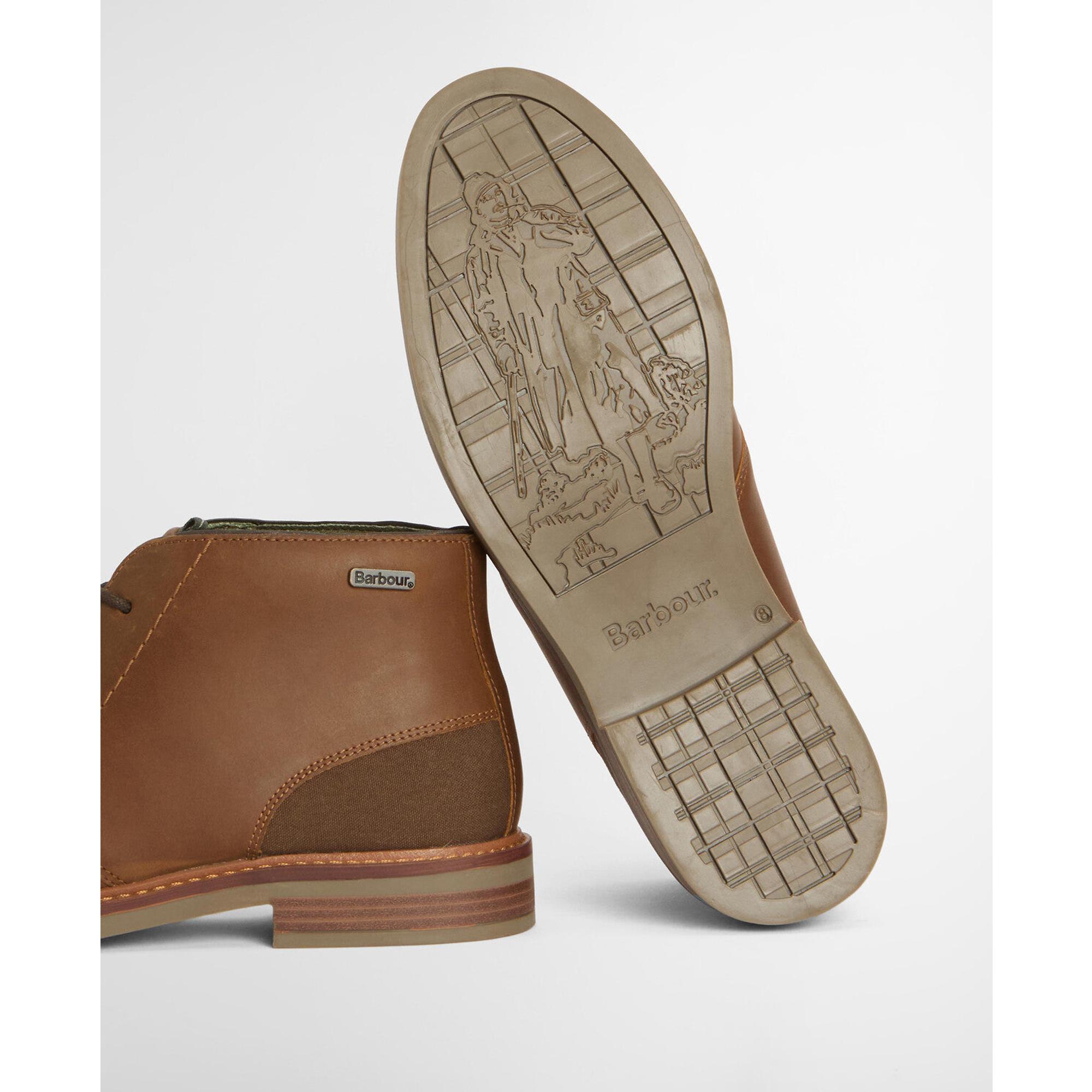 Product image 6 of 6 of Barbour Men's Farsley Chelsea Boots - Dark Tan