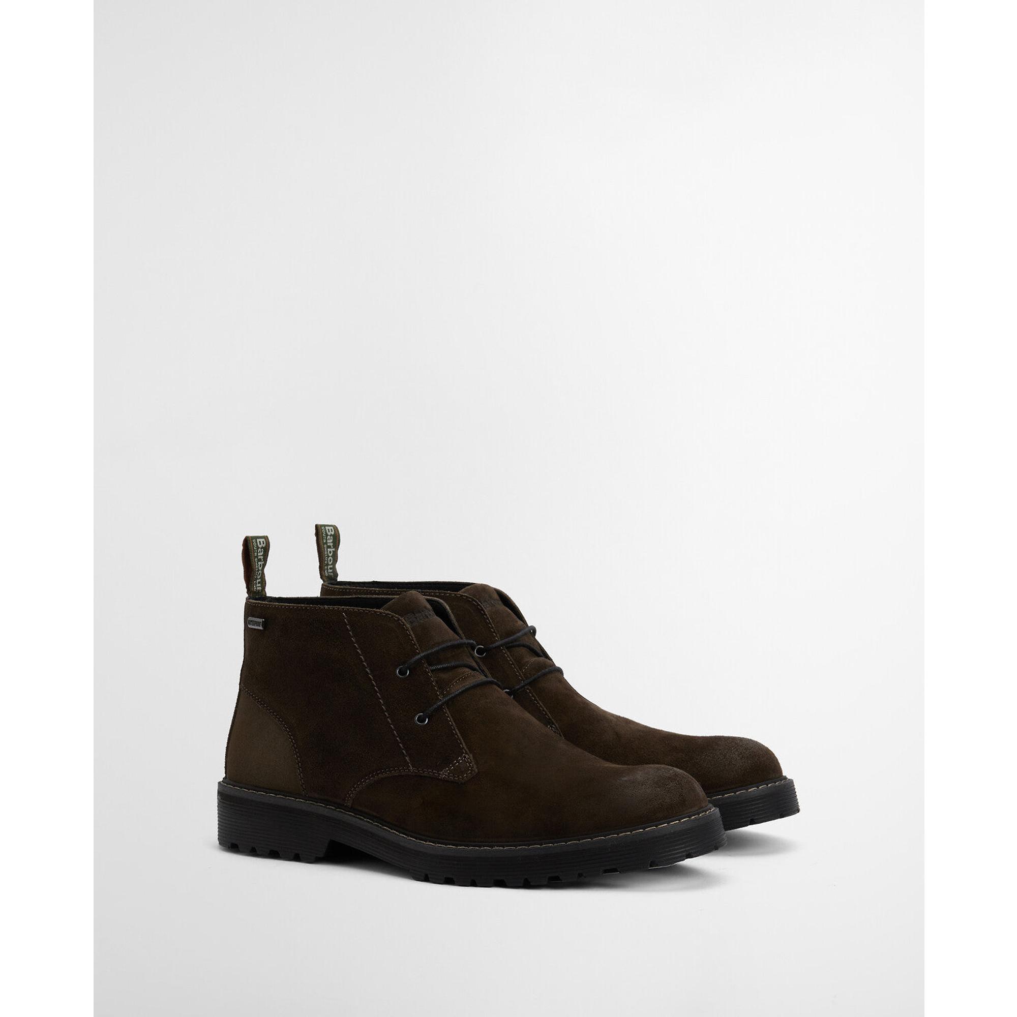 Product image 3 of 10 of Barbour Men's Maxwell Chukka Boots - Oiled Brown Suede