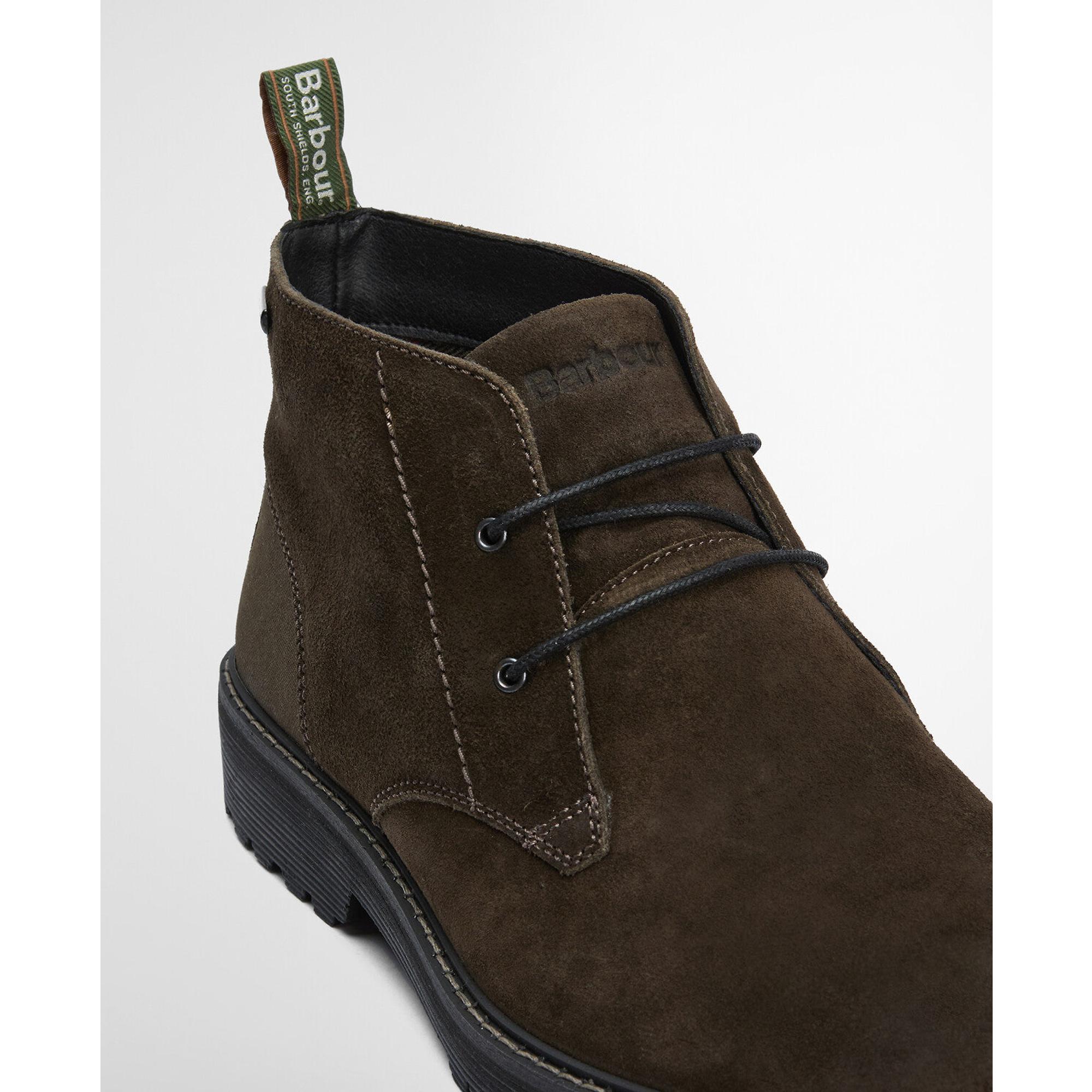 Product image 6 of 10 of Barbour Men's Maxwell Chukka Boots - Oiled Brown Suede