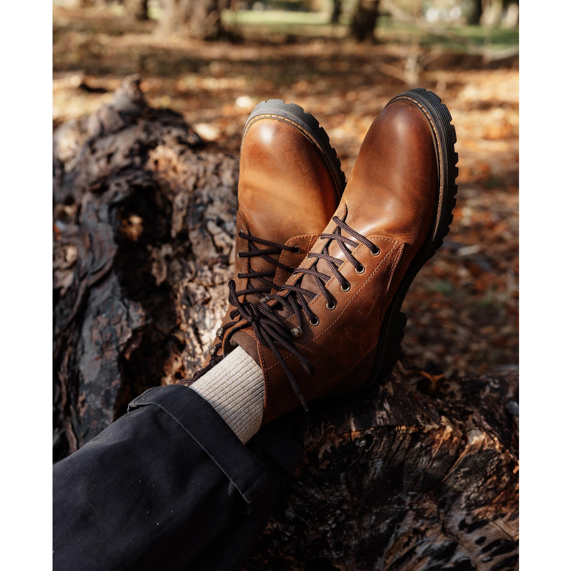 Product image 6 of 6 of Barbour Men's Harvey Derby Boots - Teak