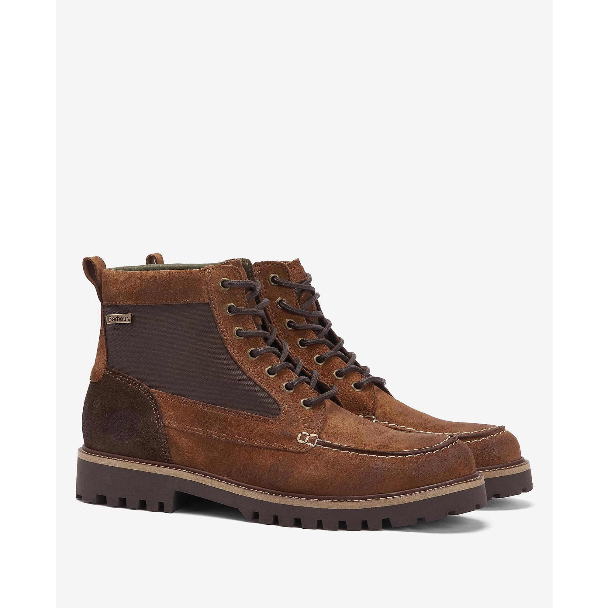 Product image 2 of 5 of Barbour Men's Sheene Moc Toe Boots - Cognac