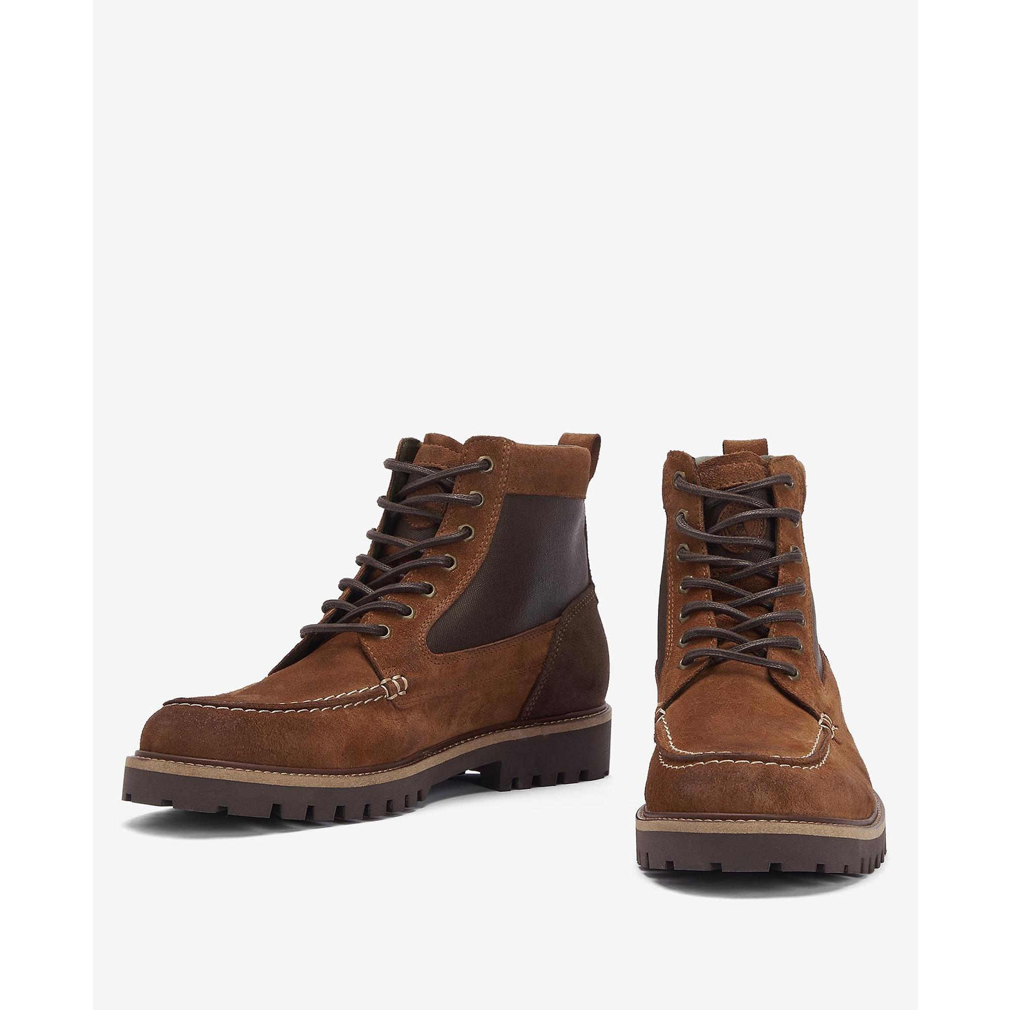 Product image 3 of 5 of Barbour Men's Sheene Moc Toe Boots - Cognac