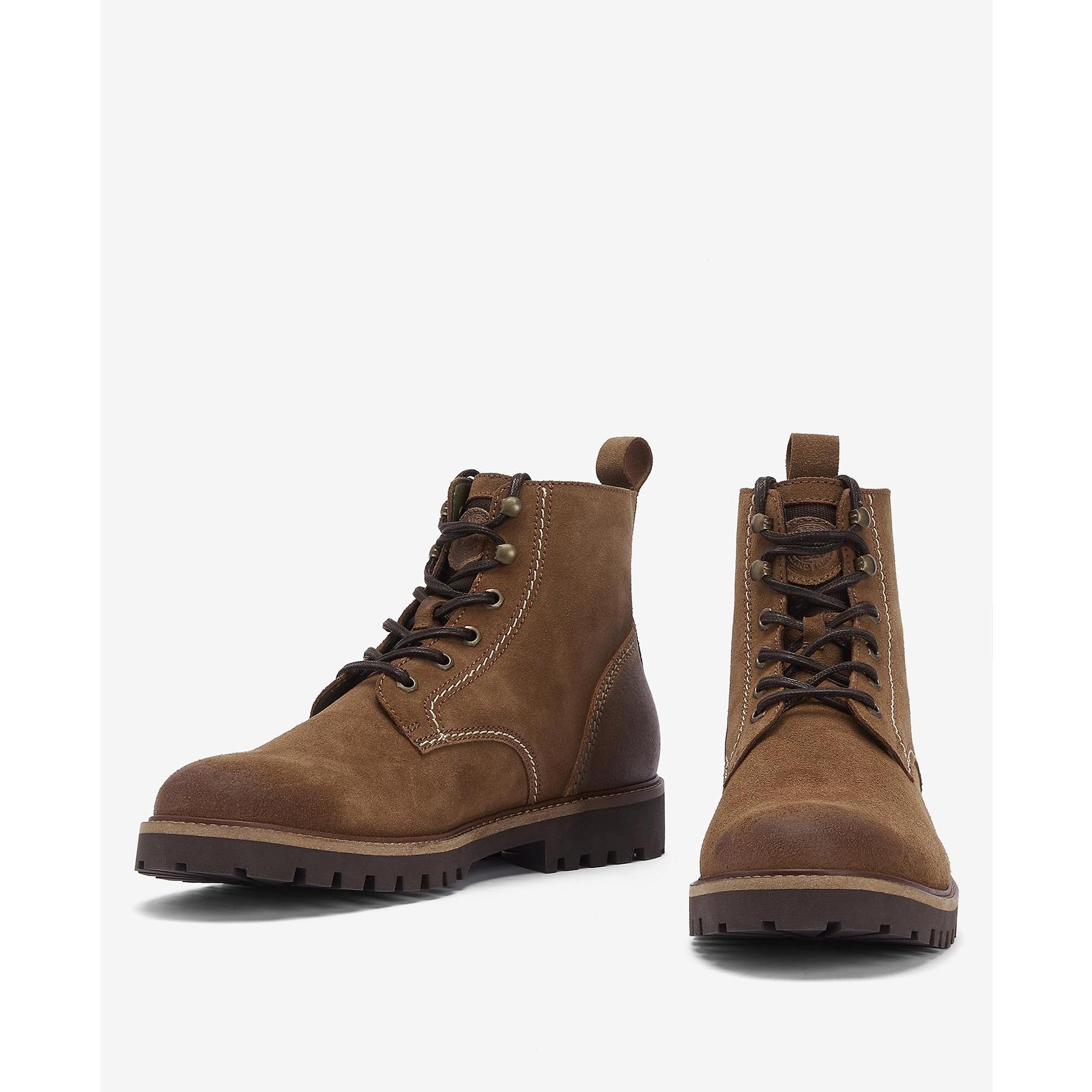 Product image 3 of 6 of Barbour Men's Foggy Derby Boots - Cognac