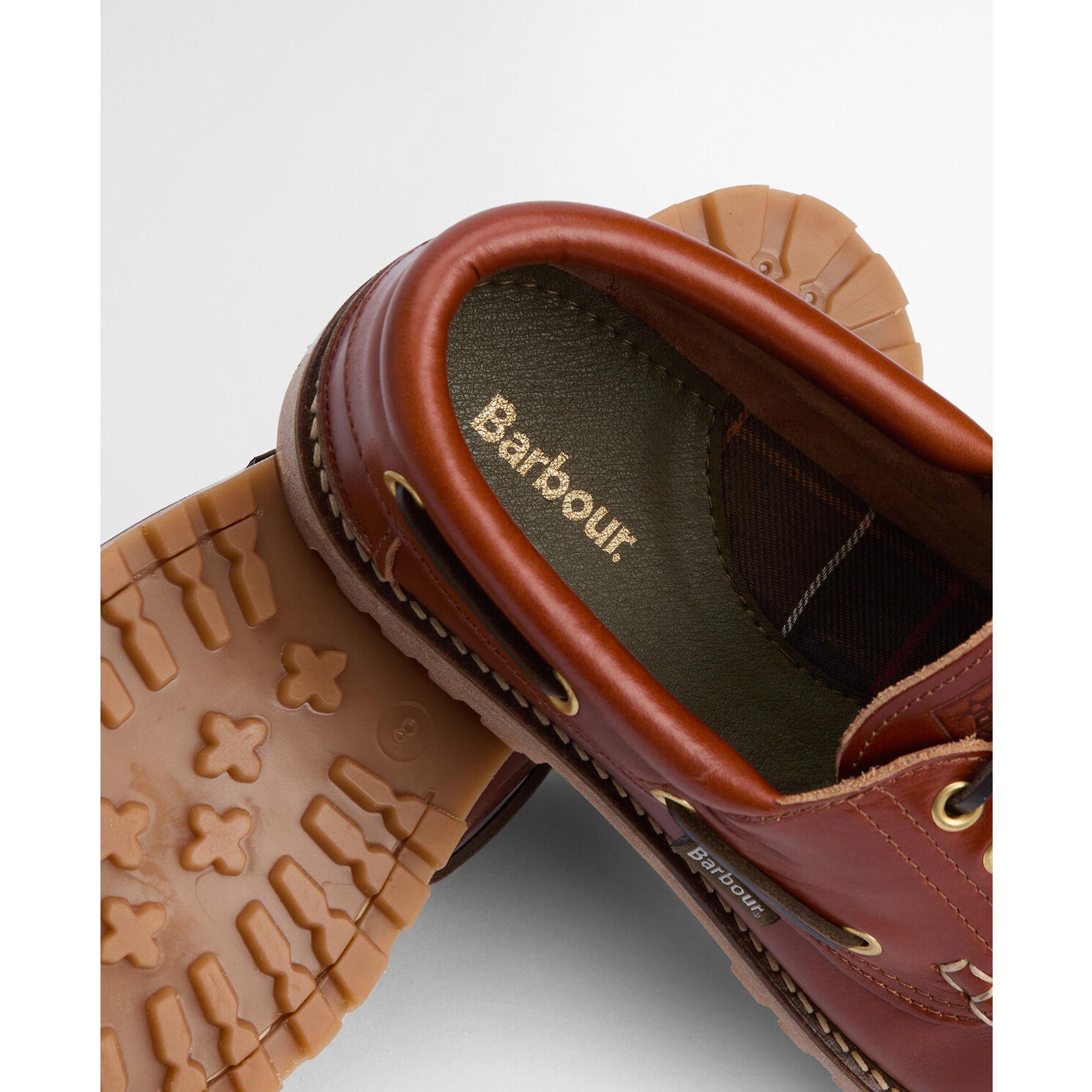Product image 4 of 8 of Barbour Men's Re-Engineered Deck Boat Shoes - Tan