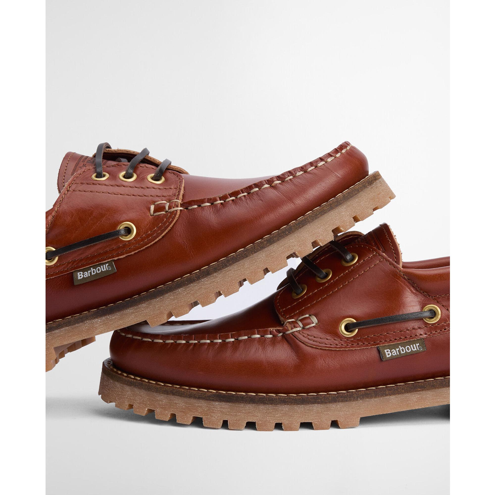 Product image 5 of 8 of Barbour Men's Re-Engineered Deck Boat Shoes - Tan
