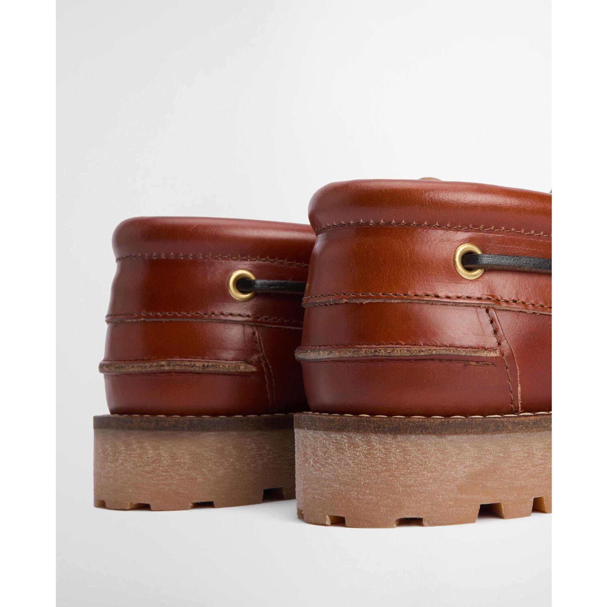 Product image 6 of 8 of Barbour Men's Re-Engineered Deck Boat Shoes - Tan