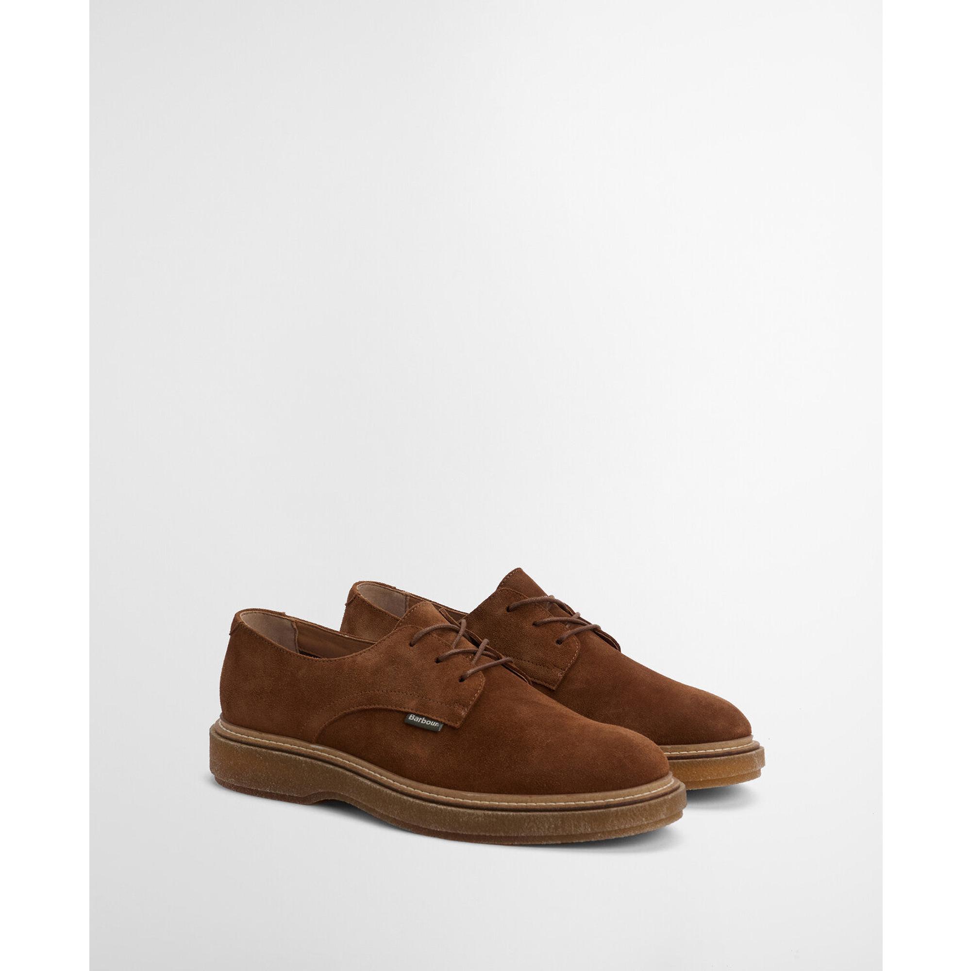 Product image 2 of 8 of Barbour Men's Harefield Derby Shoes - Toffee Suede
