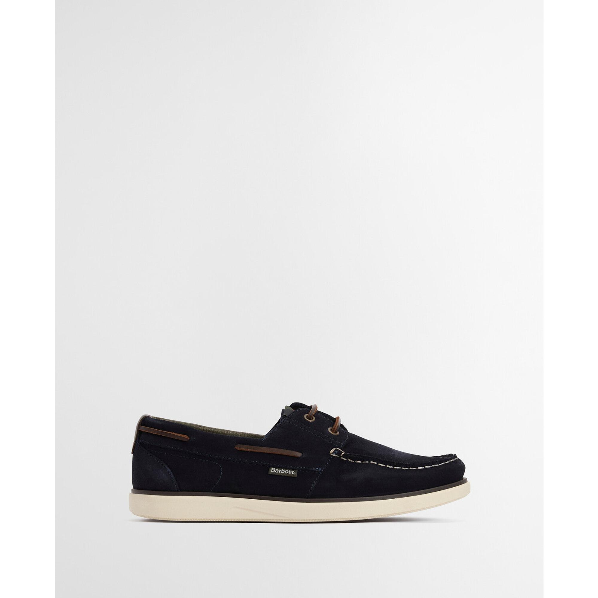 Product image 2 of 9 of Barbour Men's Rothley Boat Shoes - Navy Suede