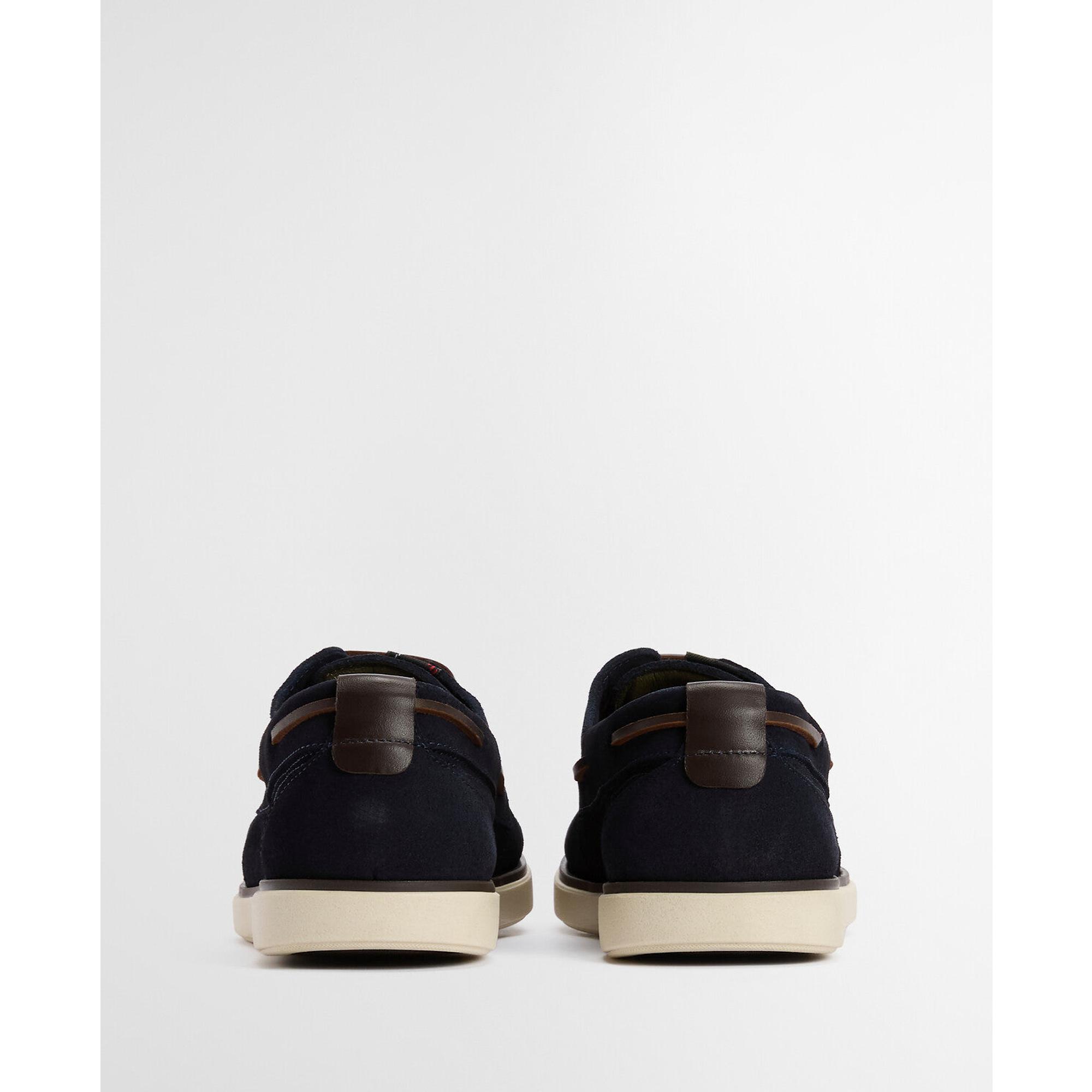 Product image 3 of 9 of Barbour Men's Rothley Boat Shoes - Navy Suede