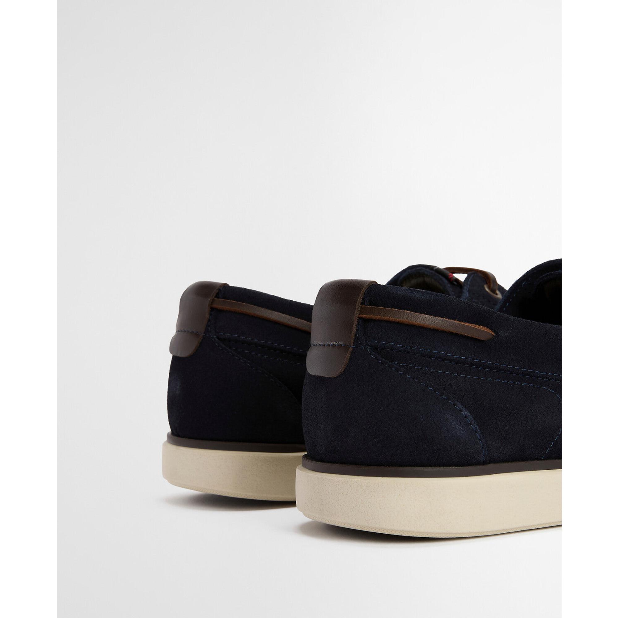 Product image 5 of 9 of Barbour Men's Rothley Boat Shoes - Navy Suede
